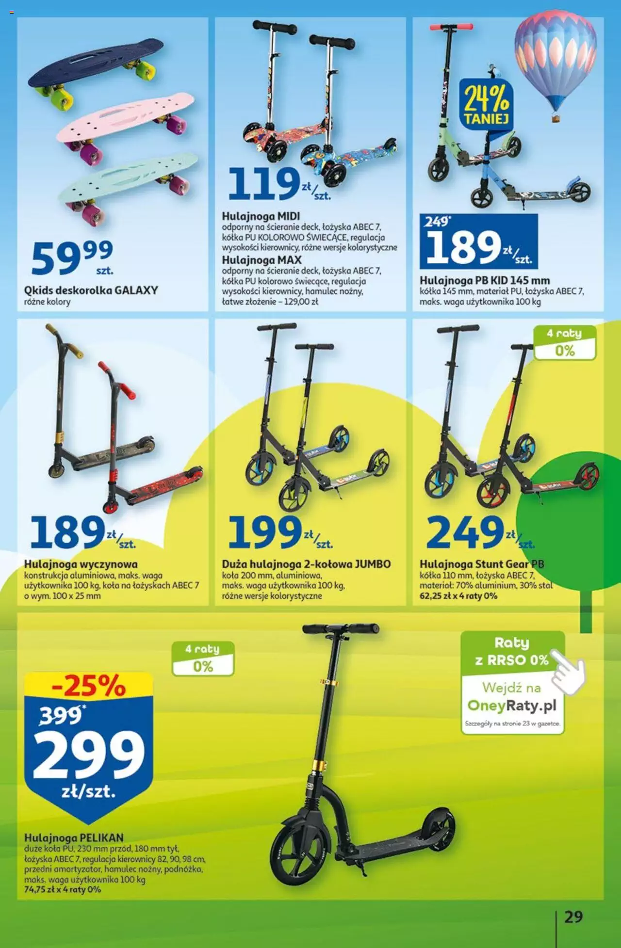 Auchan Radosny Dzień Dziecka Hipermarket  Gazetka ważna od 25.05.2023 do 31.05.2023 strona 29