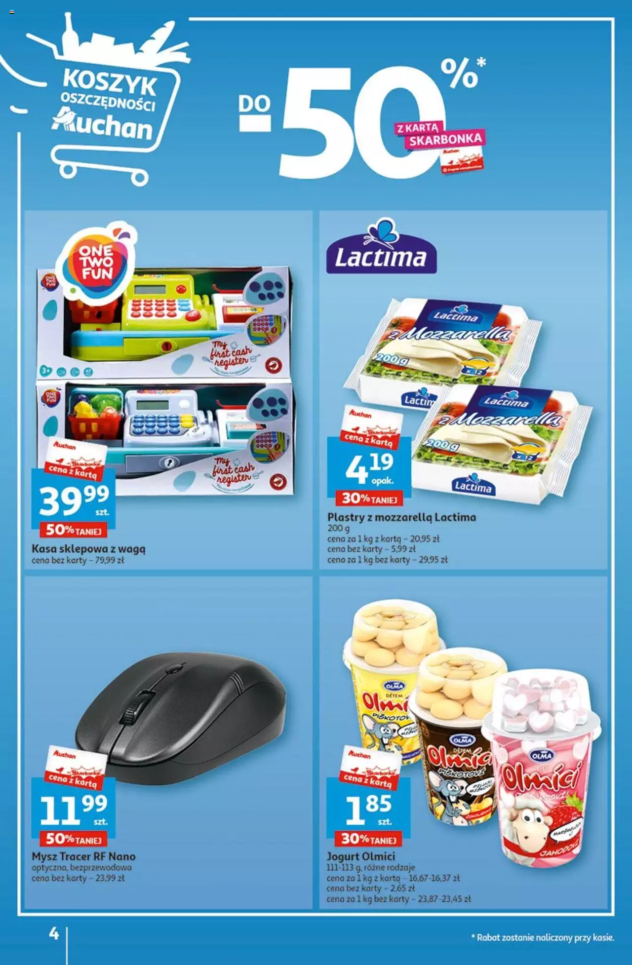 Auchan Radosny Dzień Dziecka Hipermarket  Gazetka ważna od 25.05.2023 do 31.05.2023 strona 4