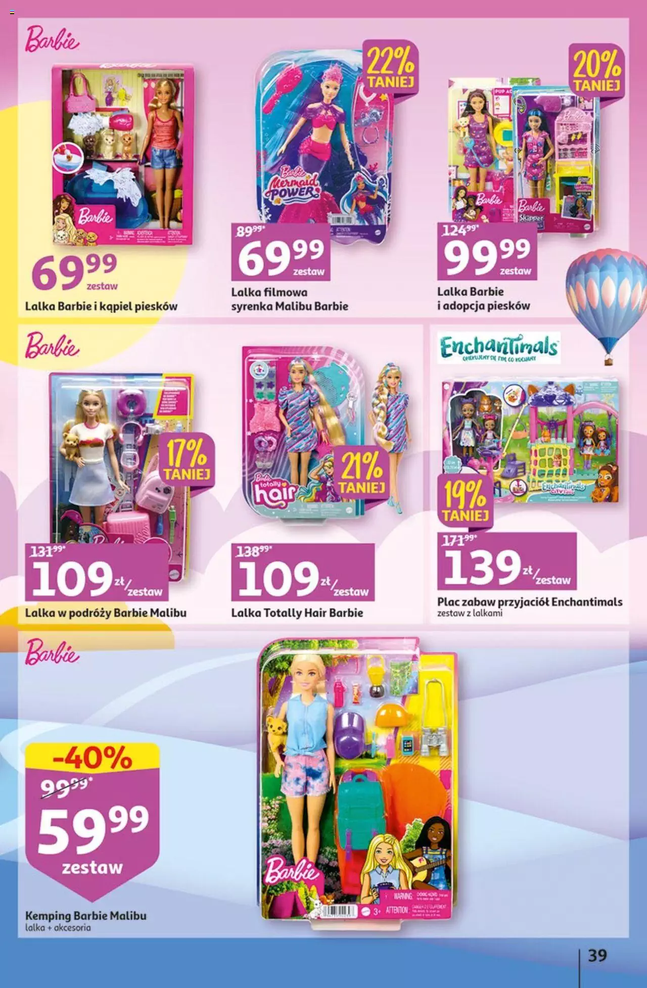 Auchan Radosny Dzień Dziecka Hipermarket  Gazetka ważna od 25.05.2023 do 31.05.2023 strona 39