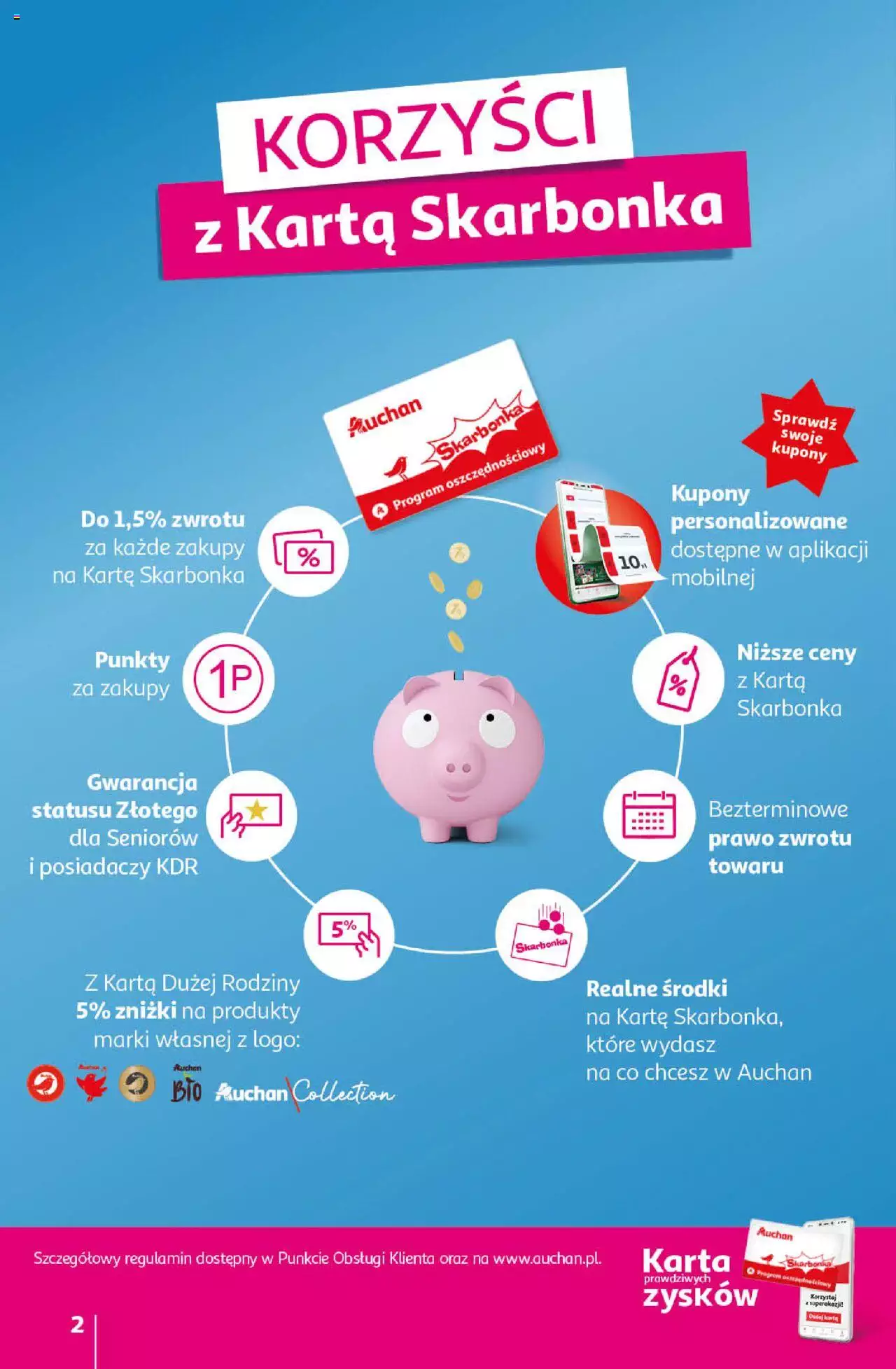 Auchan Rewelacyjnie małe ceny Auchan Hipermarket Gazetka ważna od 03.01.2023 do 11.01.2023 strona 2