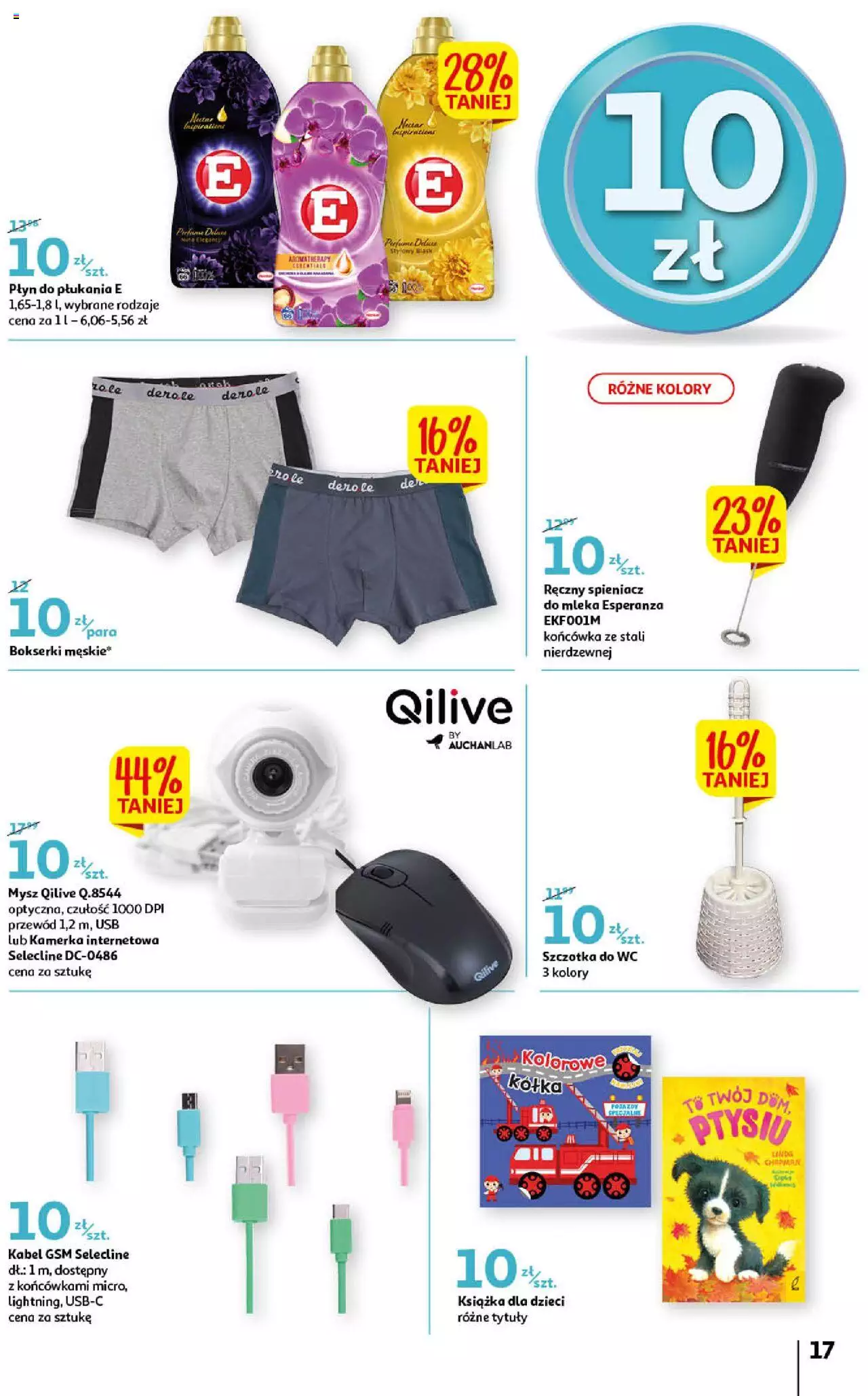Auchan Rewelacyjnie małe ceny Auchan Hipermarket Gazetka ważna od 03.01.2023 do 11.01.2023 strona 17