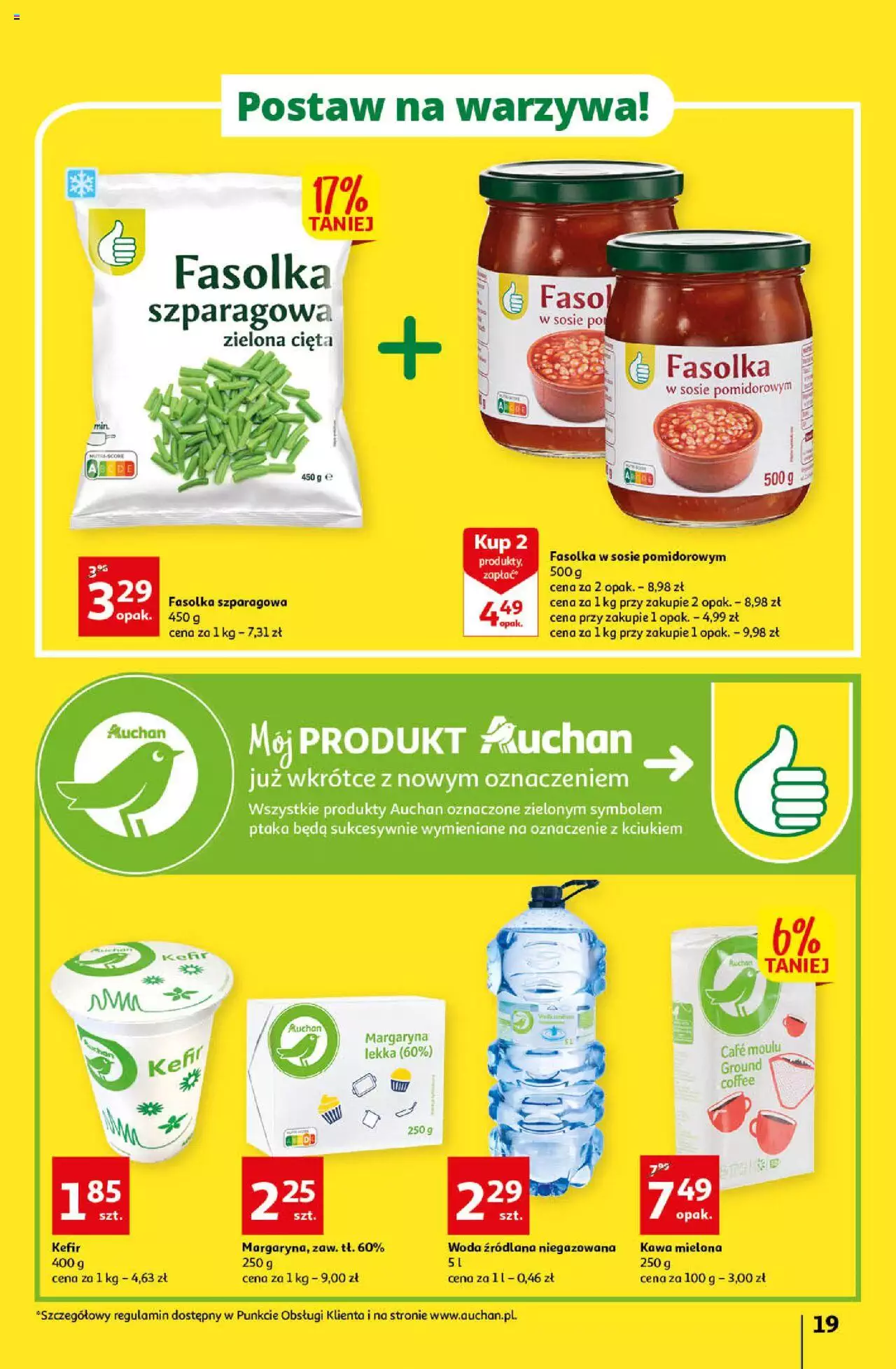 Auchan Rewelacyjnie małe ceny Auchan Hipermarket Gazetka ważna od 03.01.2023 do 11.01.2023 strona 19