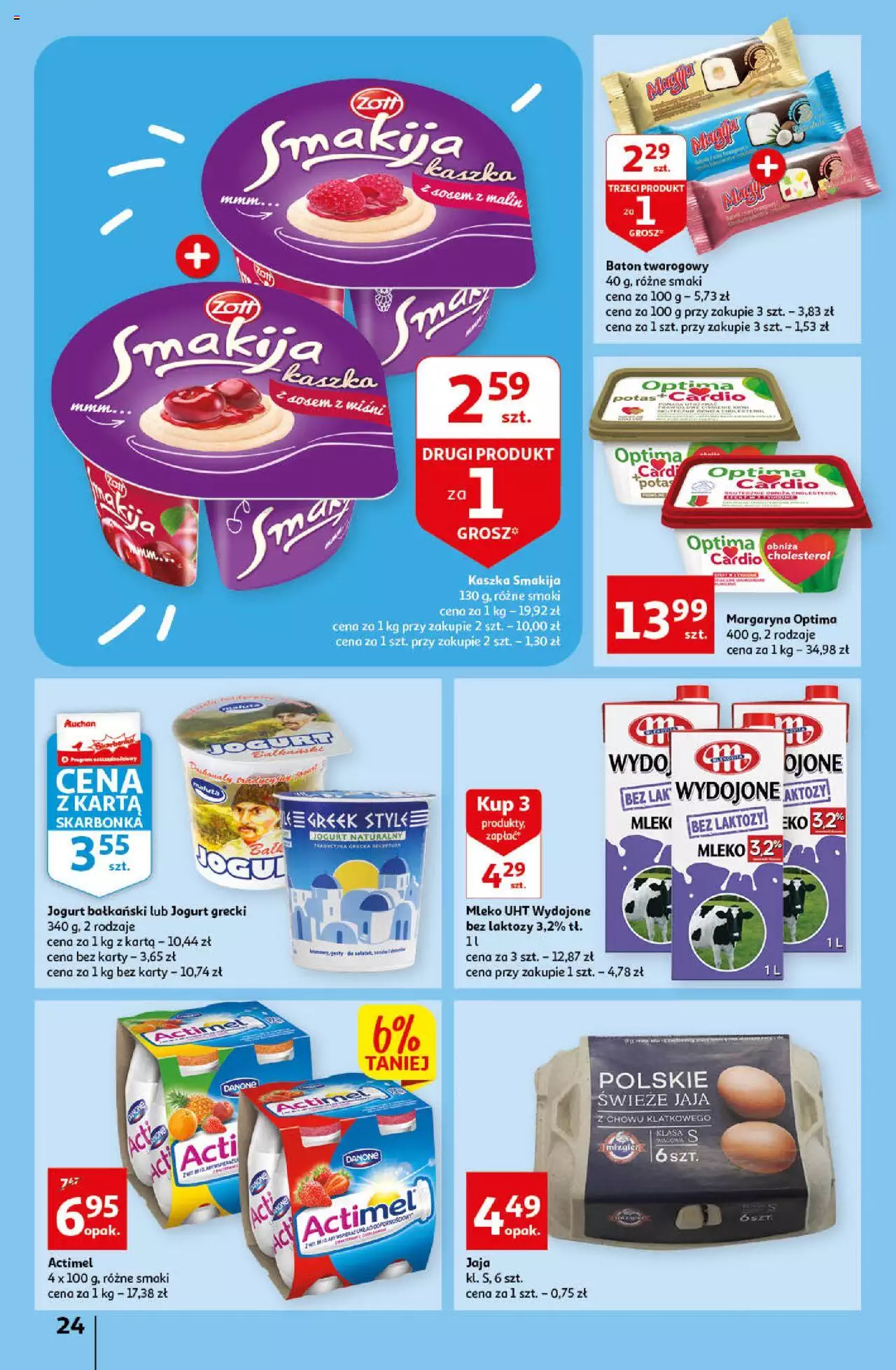 Auchan Rewelacyjnie małe ceny Auchan Hipermarket Gazetka ważna od 03.01.2023 do 11.01.2023 strona 24