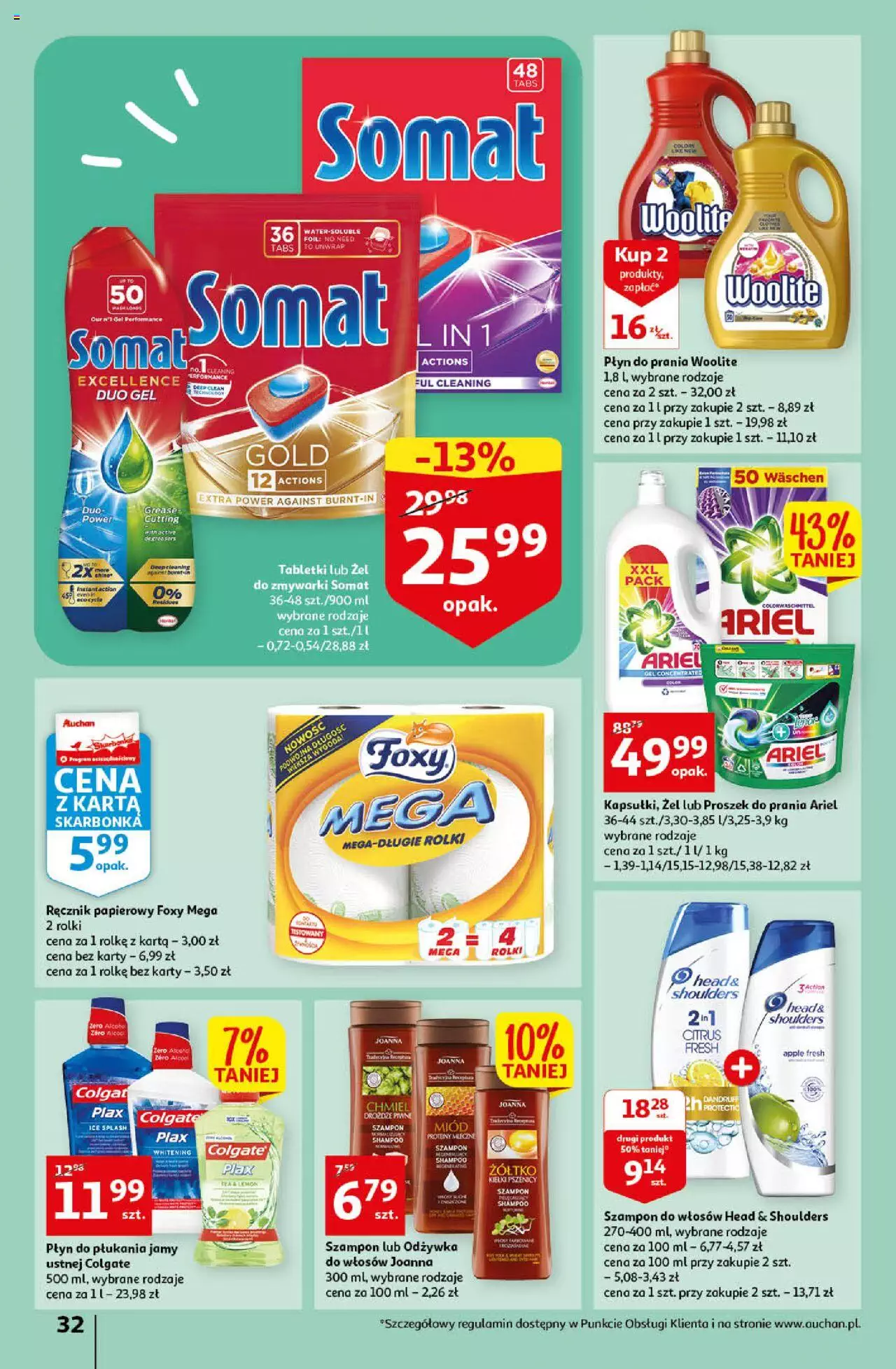 Auchan Rewelacyjnie małe ceny Auchan Hipermarket Gazetka ważna od 03.01.2023 do 11.01.2023 strona 32