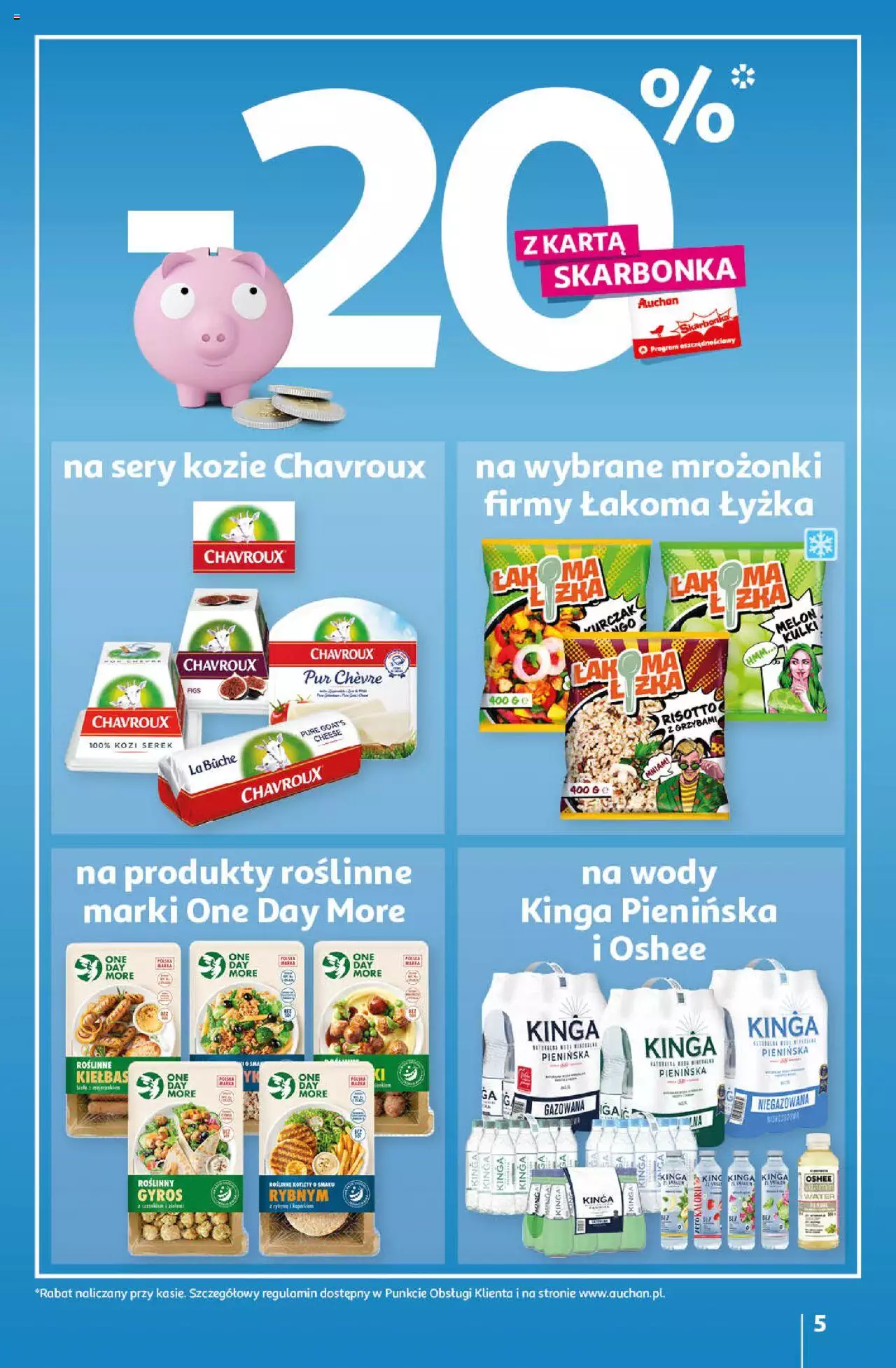 Auchan Rewelacyjnie małe ceny Auchan Hipermarket Gazetka ważna od 03.01.2023 do 11.01.2023 strona 5