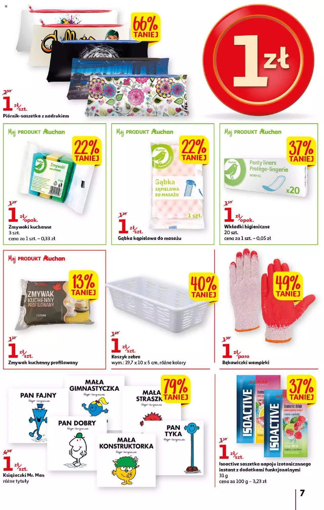 Auchan Rewelacyjnie małe ceny Auchan Hipermarket Gazetka ważna od 03.01.2023 do 11.01.2023 strona 7
