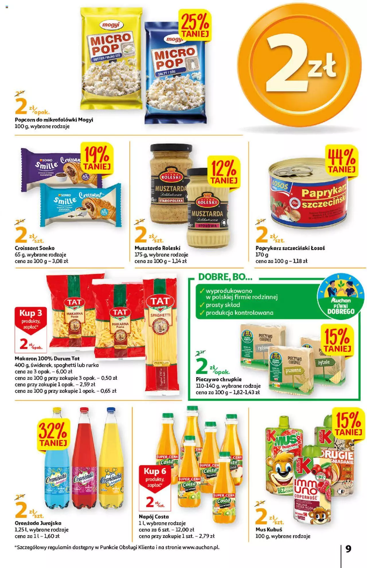 Auchan Rewelacyjnie małe ceny Auchan Hipermarket Gazetka ważna od 03.01.2023 do 11.01.2023 strona 9