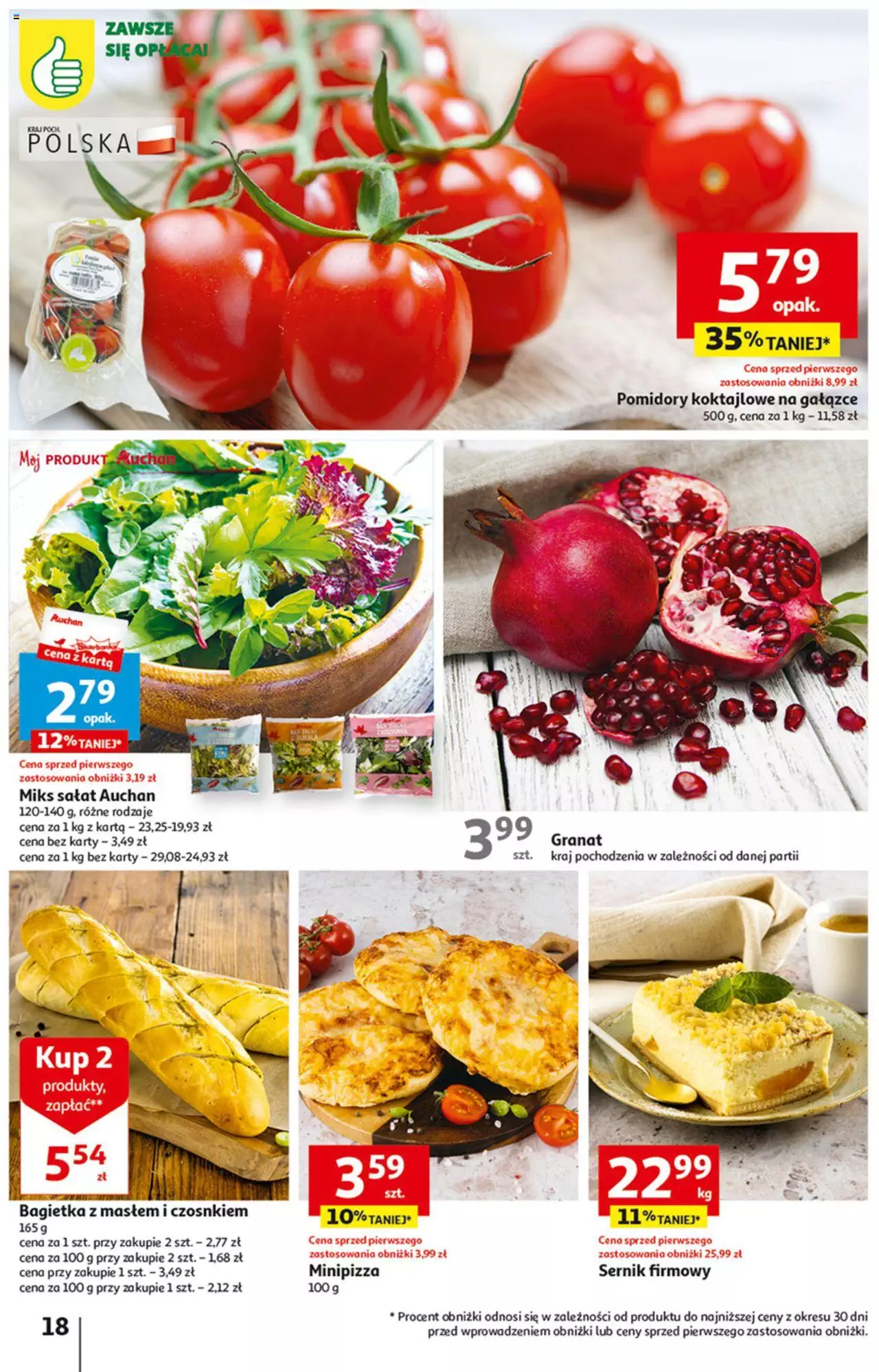 Auchan Rewelacyjnie małe CENY! Hipermarket Gazetka ważna od 07.09.2023 do 13.09.2023 strona 18