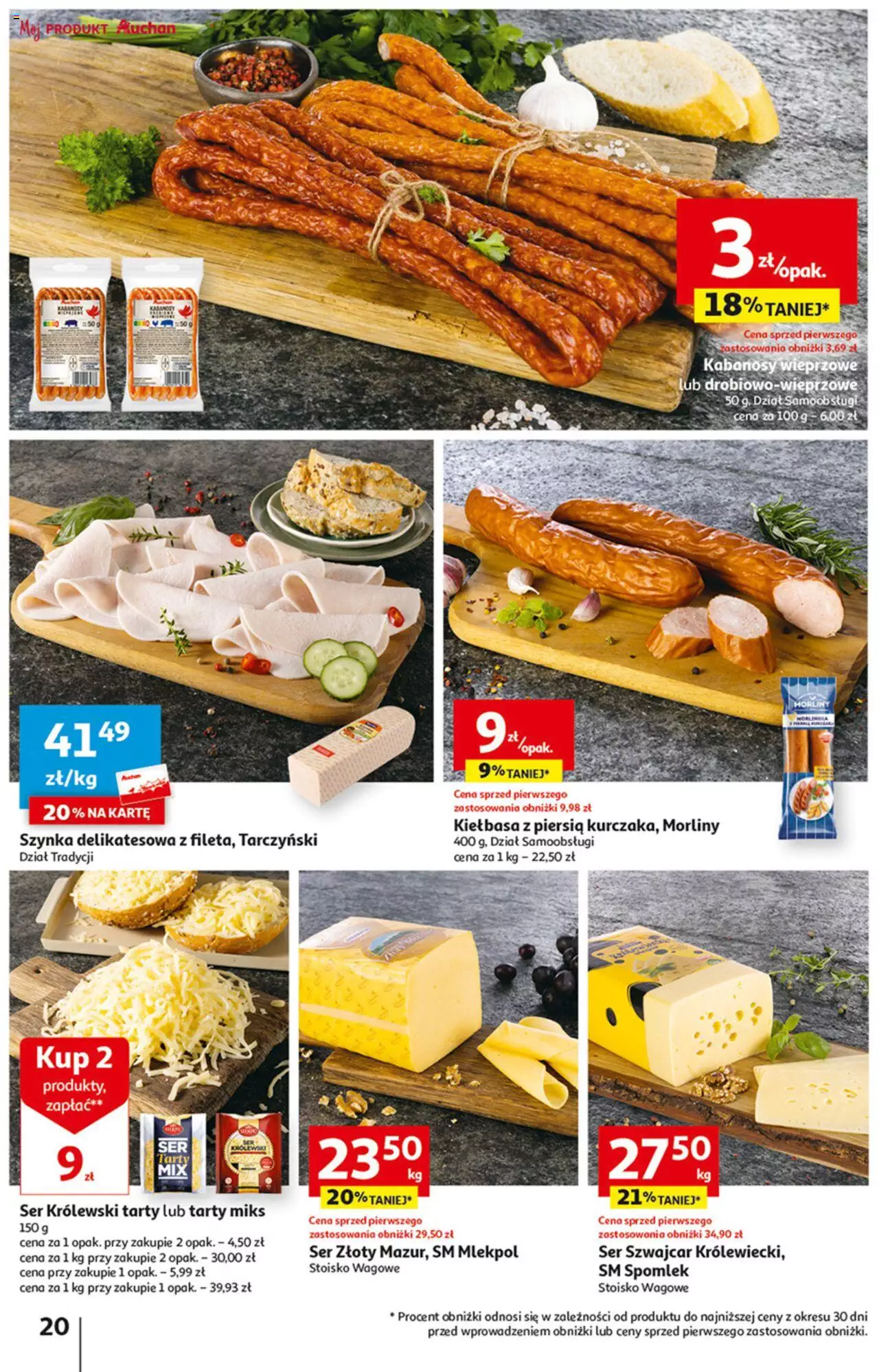 Auchan Rewelacyjnie małe CENY! Hipermarket Gazetka ważna od 07.09.2023 do 13.09.2023 strona 20
