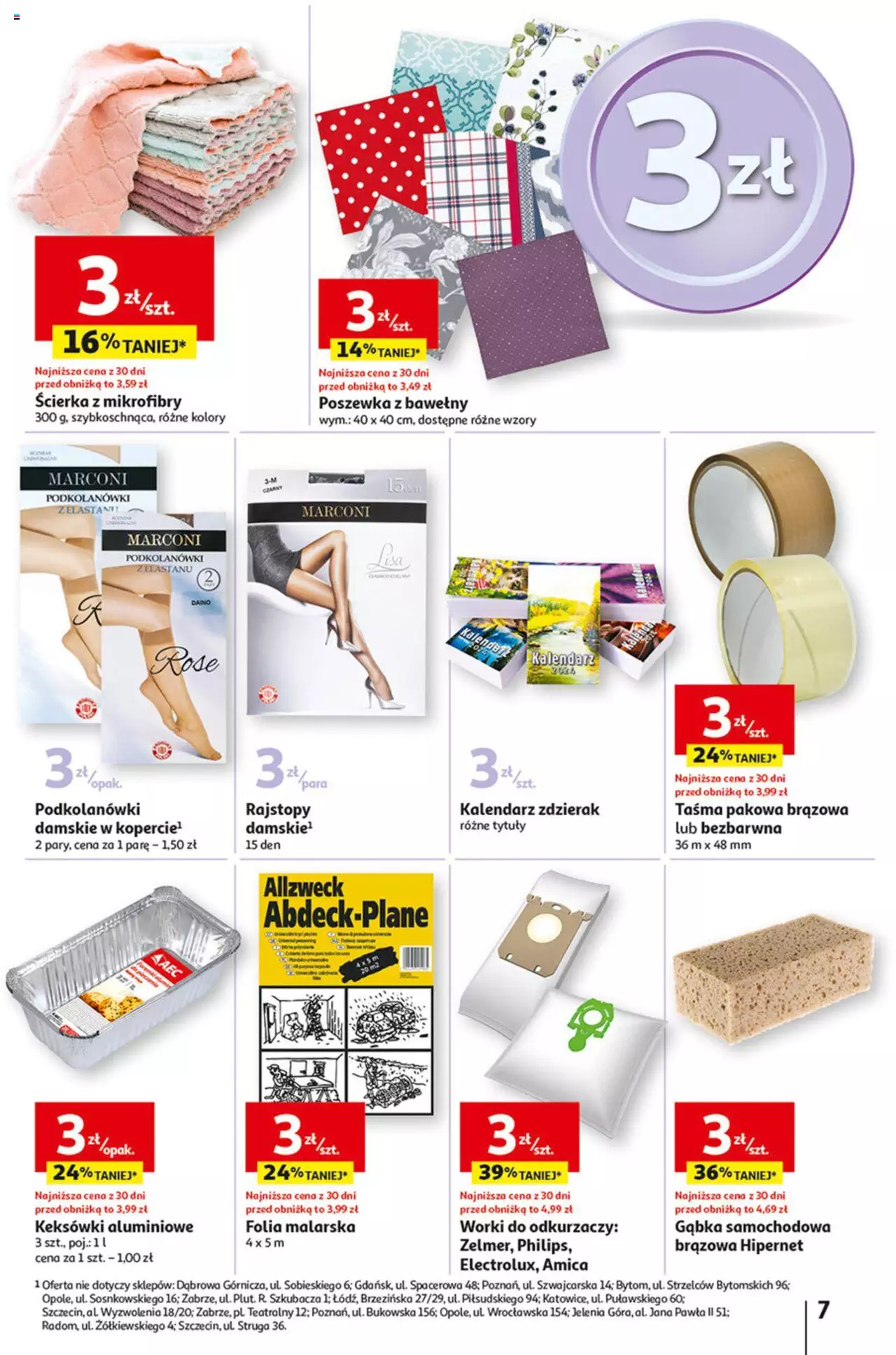 Auchan Rewelacyjnie małe CENY! Hipermarket Gazetka ważna od 07.09.2023 do 13.09.2023 strona 7