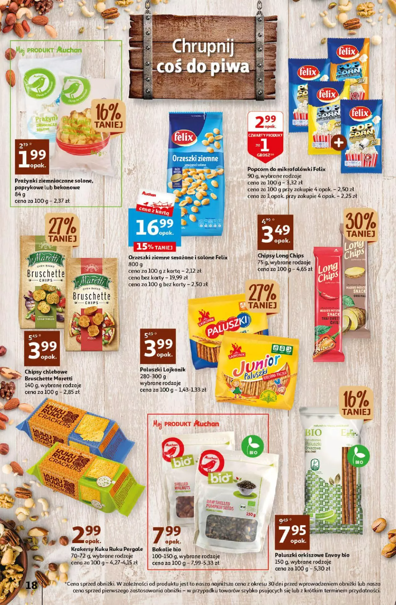 Auchan Sezon na orzeźwienie Hipermarket  Gazetka ważna  od 15.06.2023 do 21.06.2023 strona 18