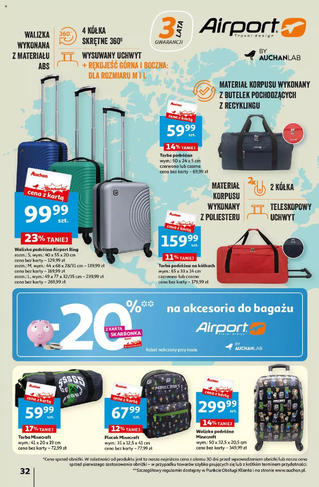 Auchan Sezon na orzeźwienie Hipermarket  Gazetka ważna  od 15.06.2023 do 21.06.2023 strona 32