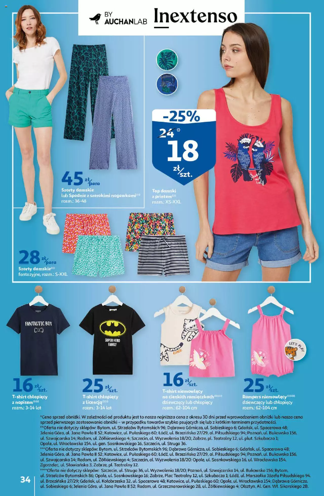 Auchan Sezon na orzeźwienie Hipermarket  Gazetka ważna  od 15.06.2023 do 21.06.2023 strona 34