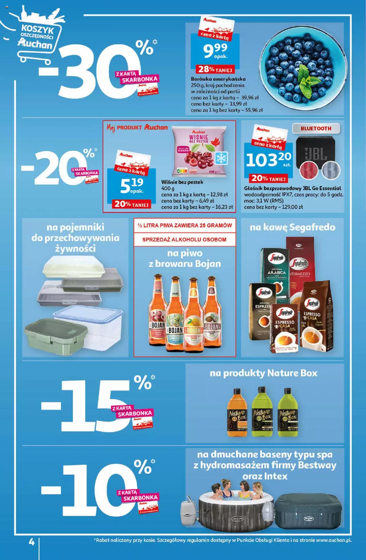 Auchan Sezon na relaks Hipermarket Gazetka ważna od 01.06.2023 do 07.06.2023 strona 4