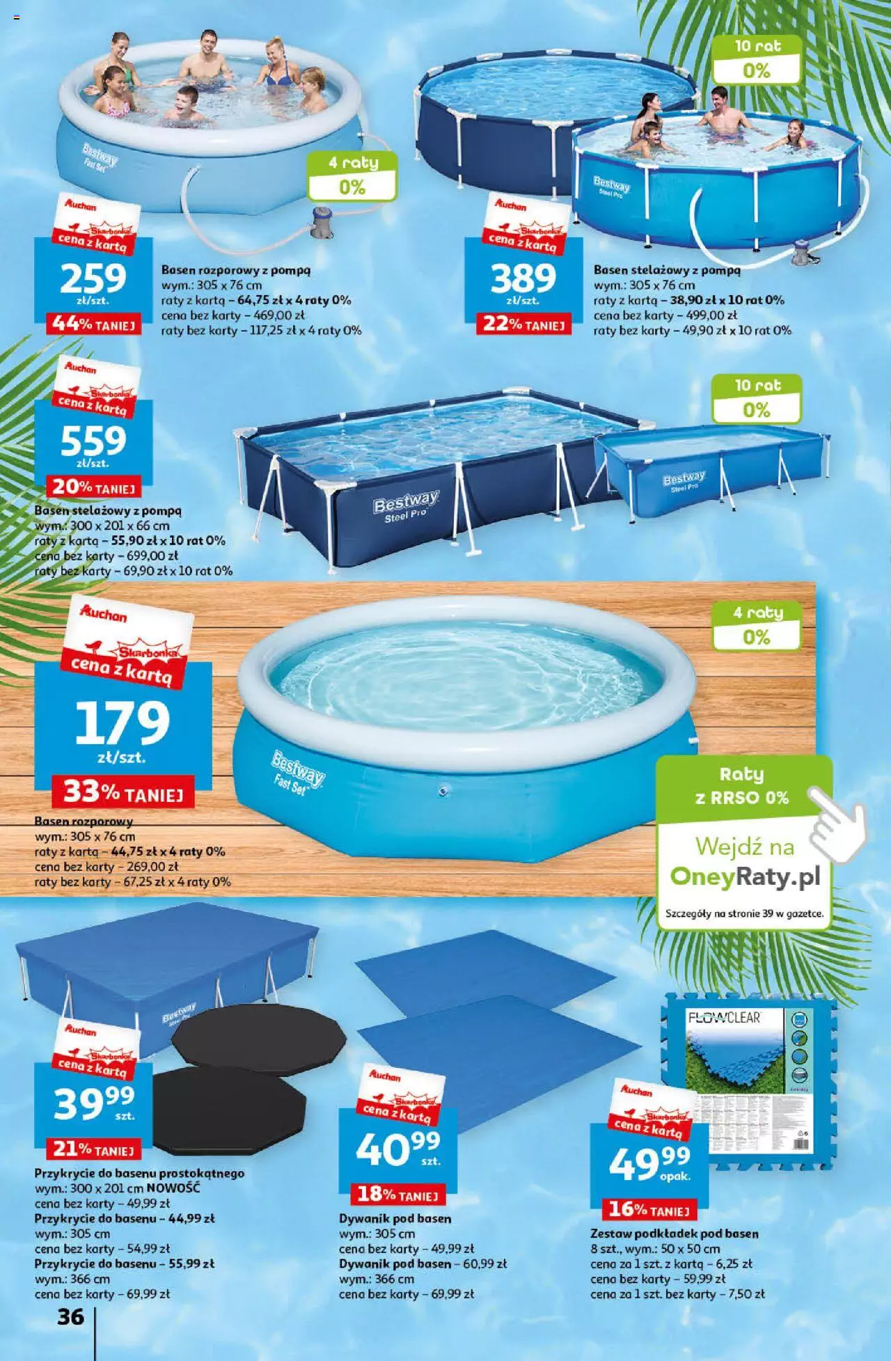Auchan Sezon na relaks Hipermarket Gazetka ważna od 01.06.2023 do 07.06.2023 strona 36