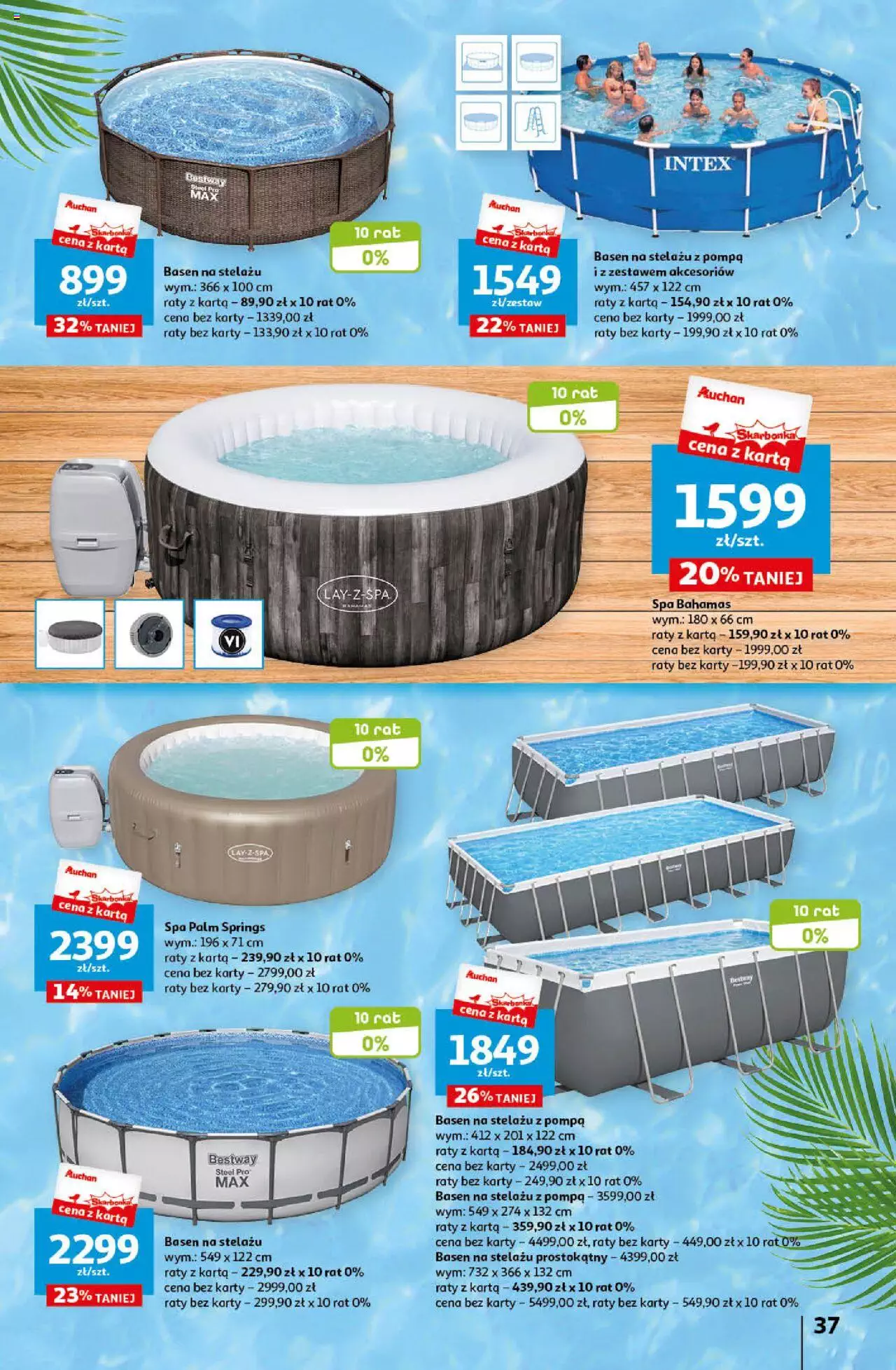 Auchan Sezon na relaks Hipermarket Gazetka ważna od 01.06.2023 do 07.06.2023 strona 37