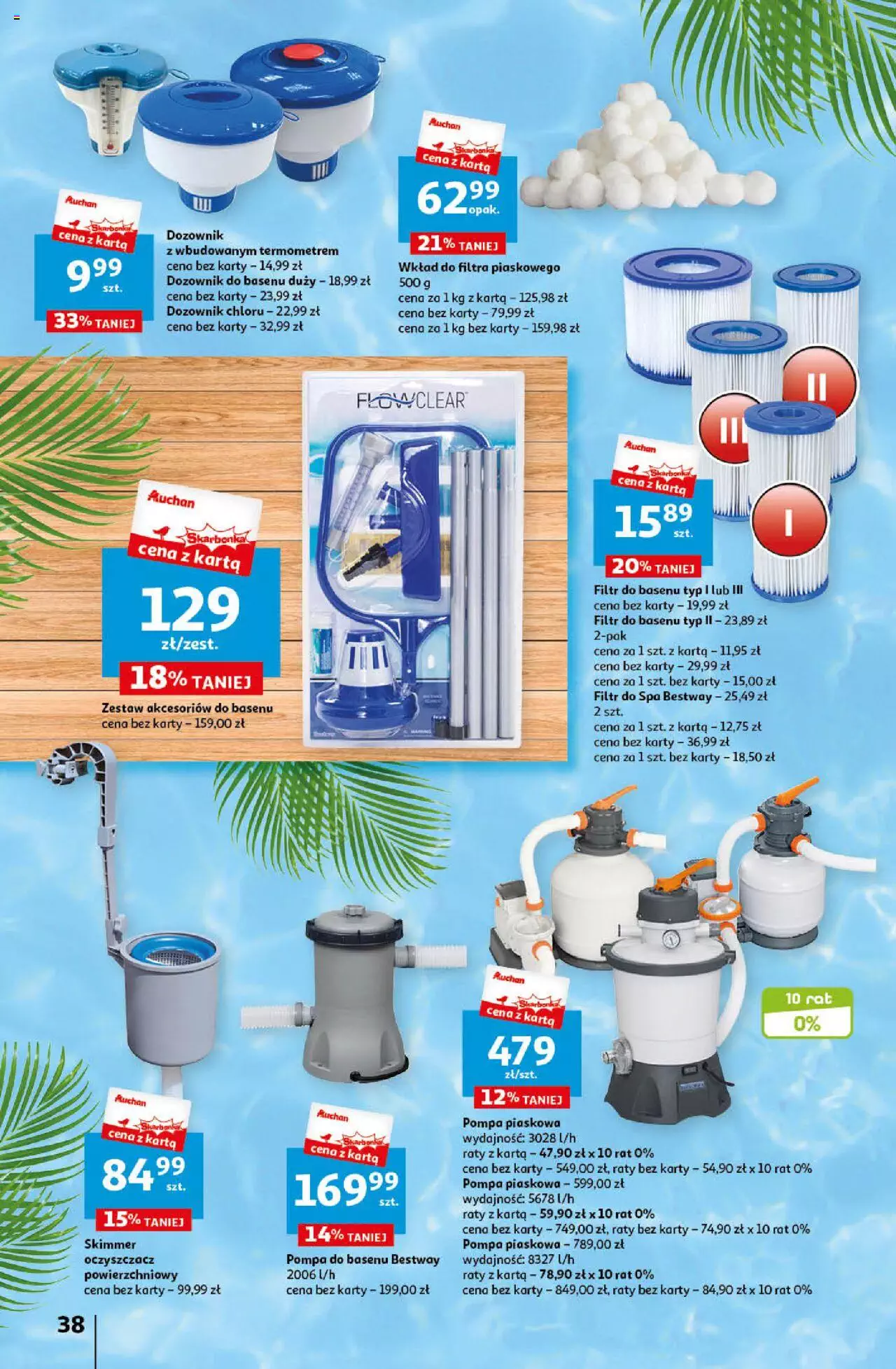 Auchan Sezon na relaks Hipermarket Gazetka ważna od 01.06.2023 do 07.06.2023 strona 38