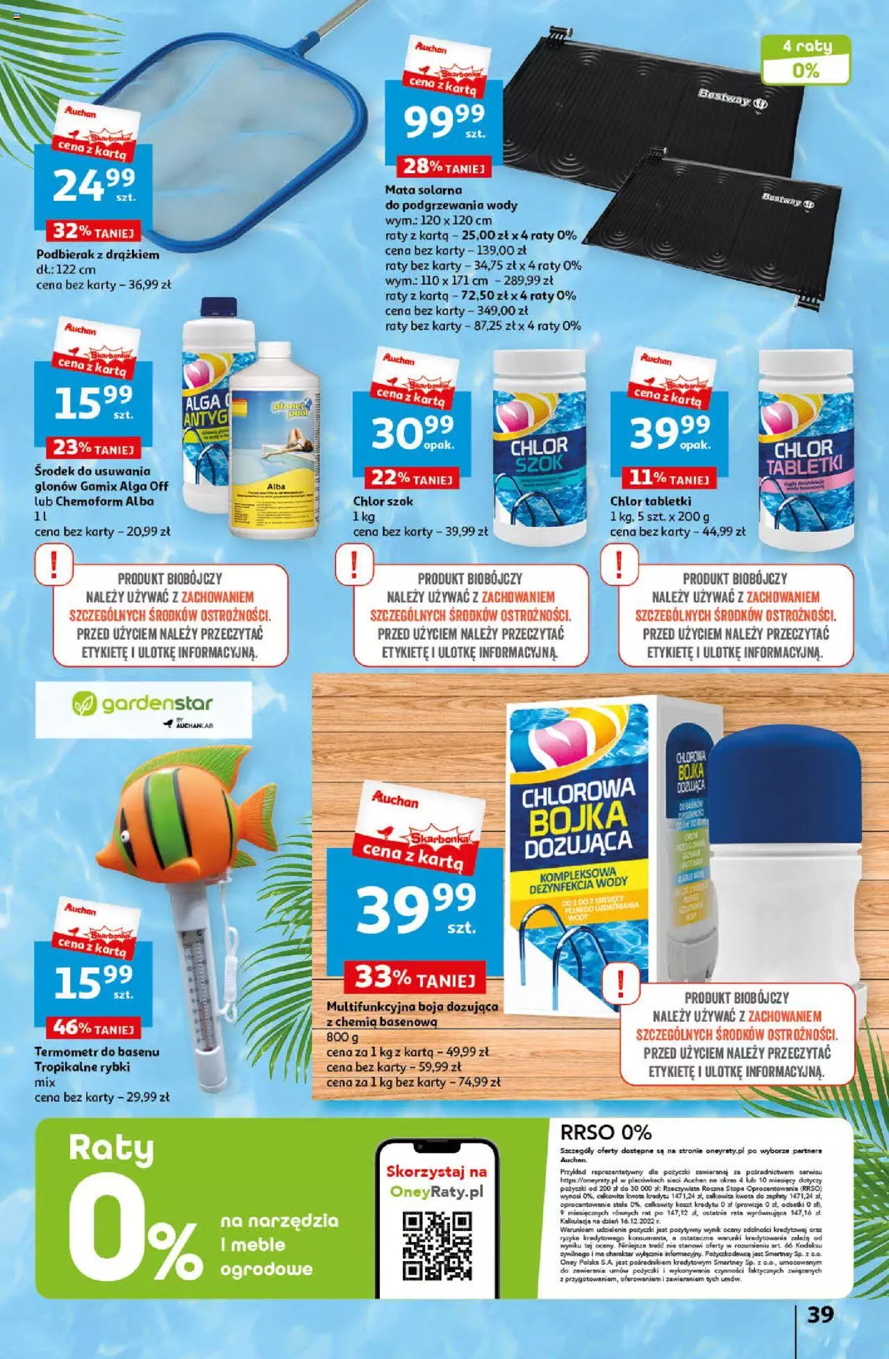 Auchan Sezon na relaks Hipermarket Gazetka ważna od 01.06.2023 do 07.06.2023 strona 39