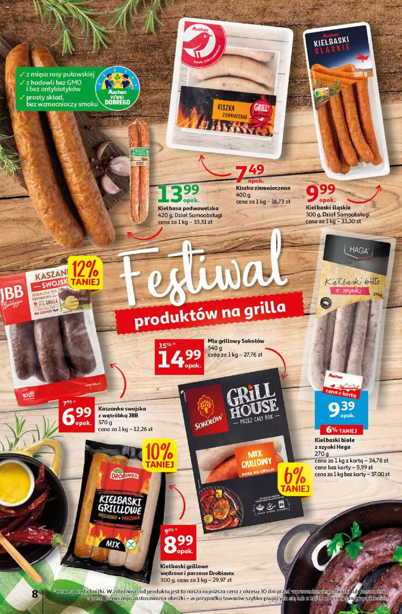 Auchan Sezon na relaks Hipermarket Gazetka ważna od 01.06.2023 do 07.06.2023 strona 8