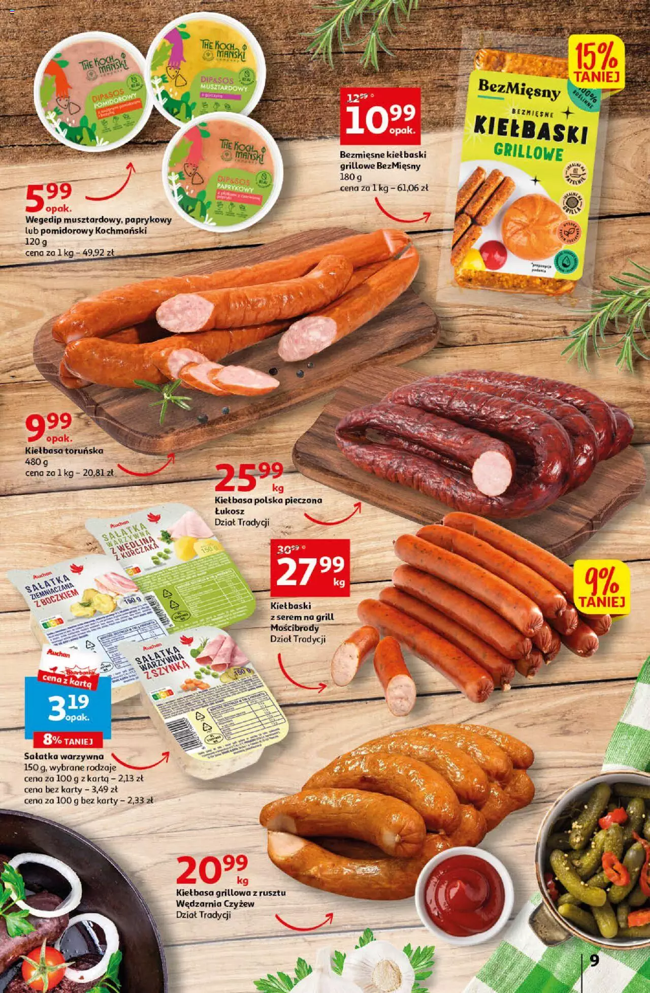 Auchan Sezon na relaks Hipermarket Gazetka ważna od 01.06.2023 do 07.06.2023 strona 9
