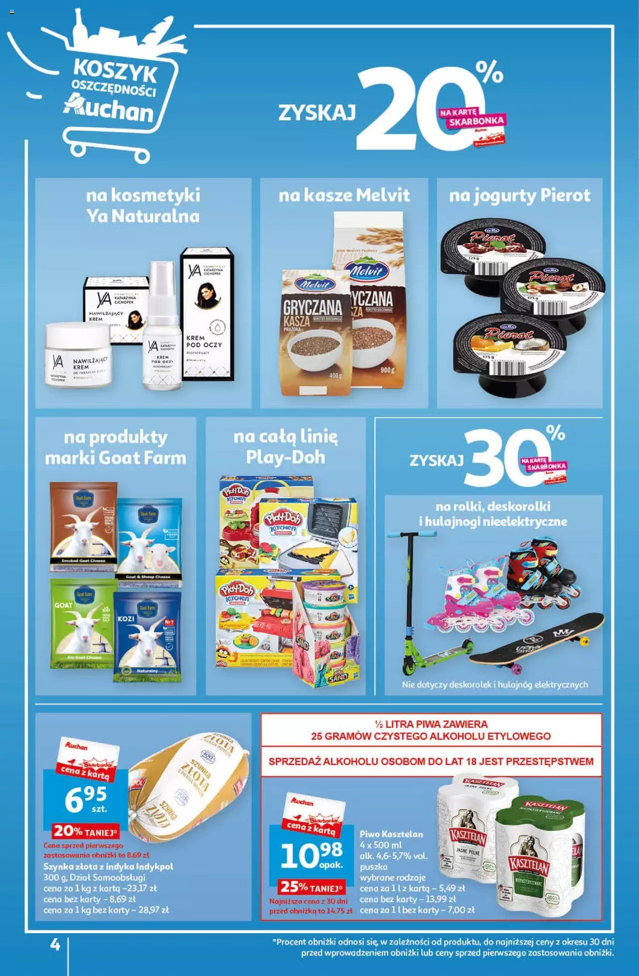 Auchan Sezonowe korzyści Hipermarket Gazetka ważna od 31.08.2023 do 06.09.2023 strona 4