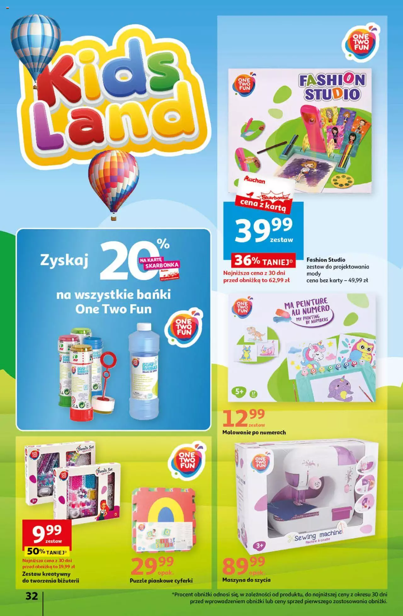 Auchan Sezonowe korzyści Hipermarket Gazetka ważna od 31.08.2023 do 06.09.2023 strona 32