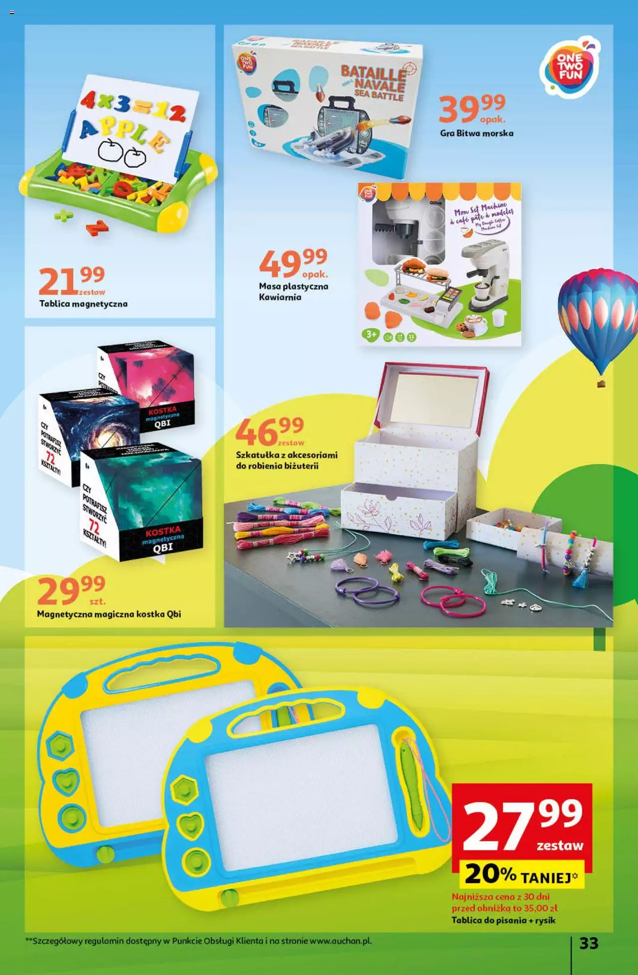 Auchan Sezonowe korzyści Hipermarket Gazetka ważna od 31.08.2023 do 06.09.2023 strona 33