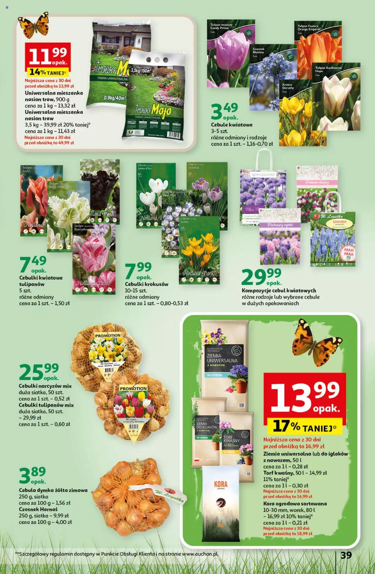 Auchan Sezonowe korzyści Hipermarket Gazetka ważna od 31.08.2023 do 06.09.2023 strona 39