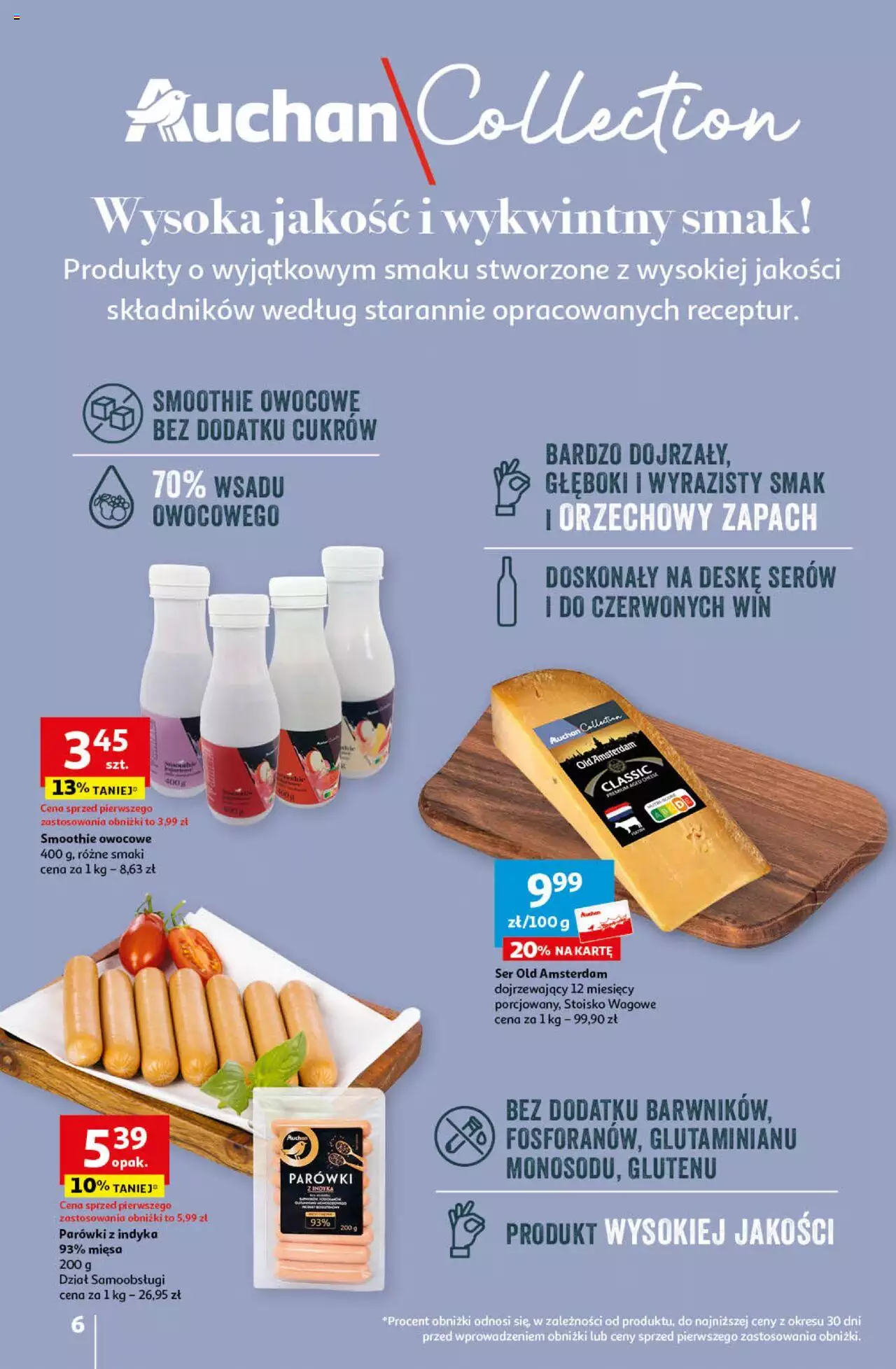 Auchan Sezonowe korzyści Hipermarket Gazetka ważna od 31.08.2023 do 06.09.2023 strona 6
