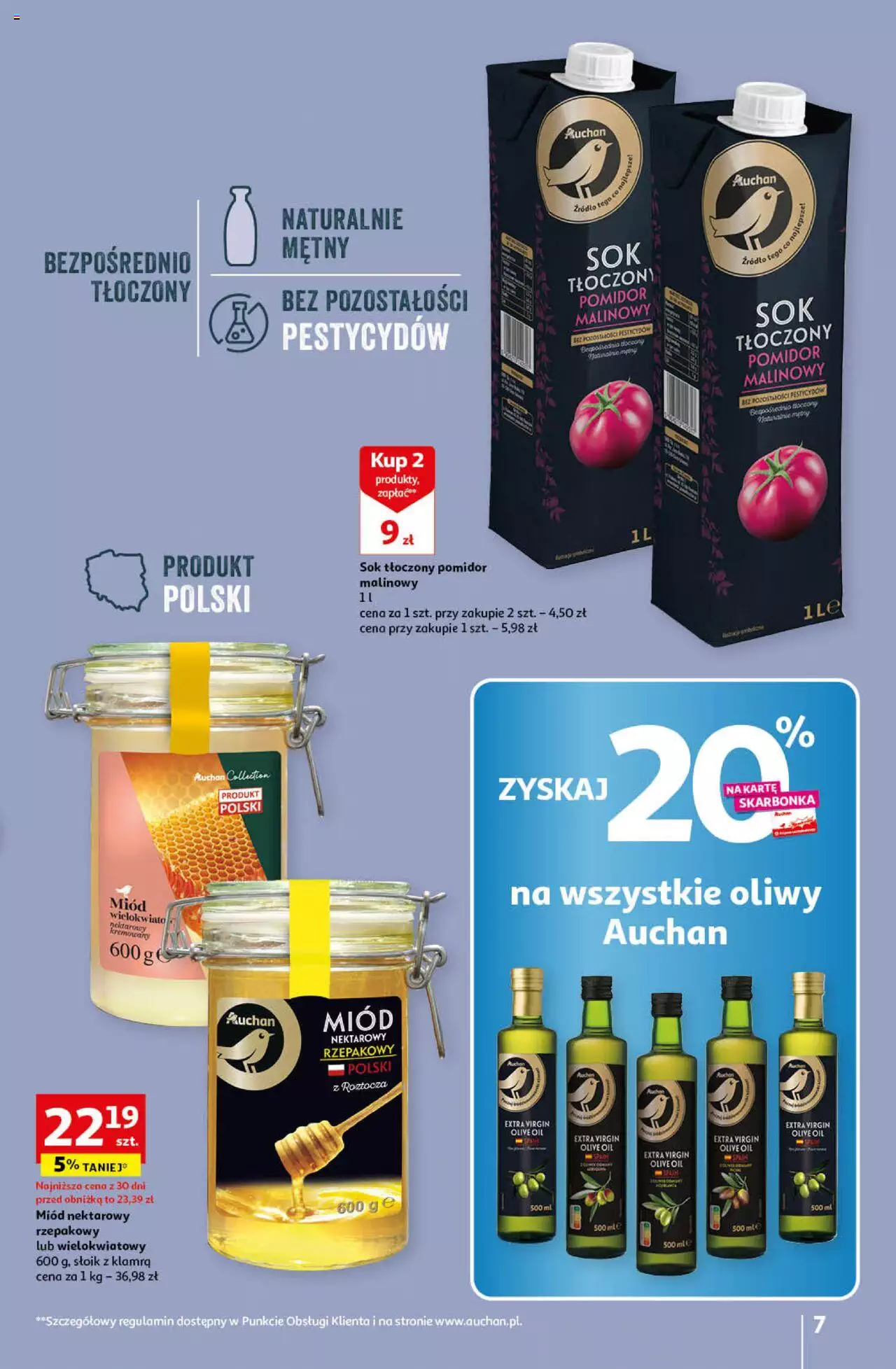 Auchan Sezonowe korzyści Hipermarket Gazetka ważna od 31.08.2023 do 06.09.2023 strona 7