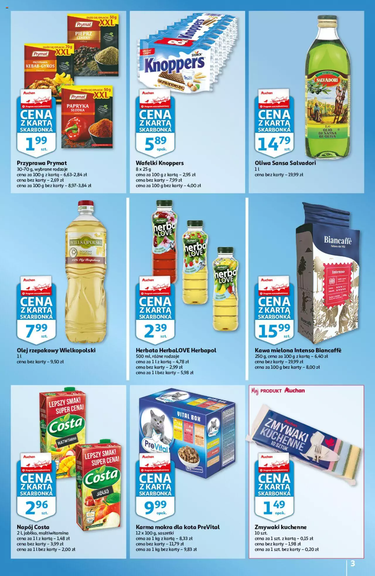 Auchan Skarbonka gazetka ważna od  05.05.2022 do 11.05.2022 strona 3