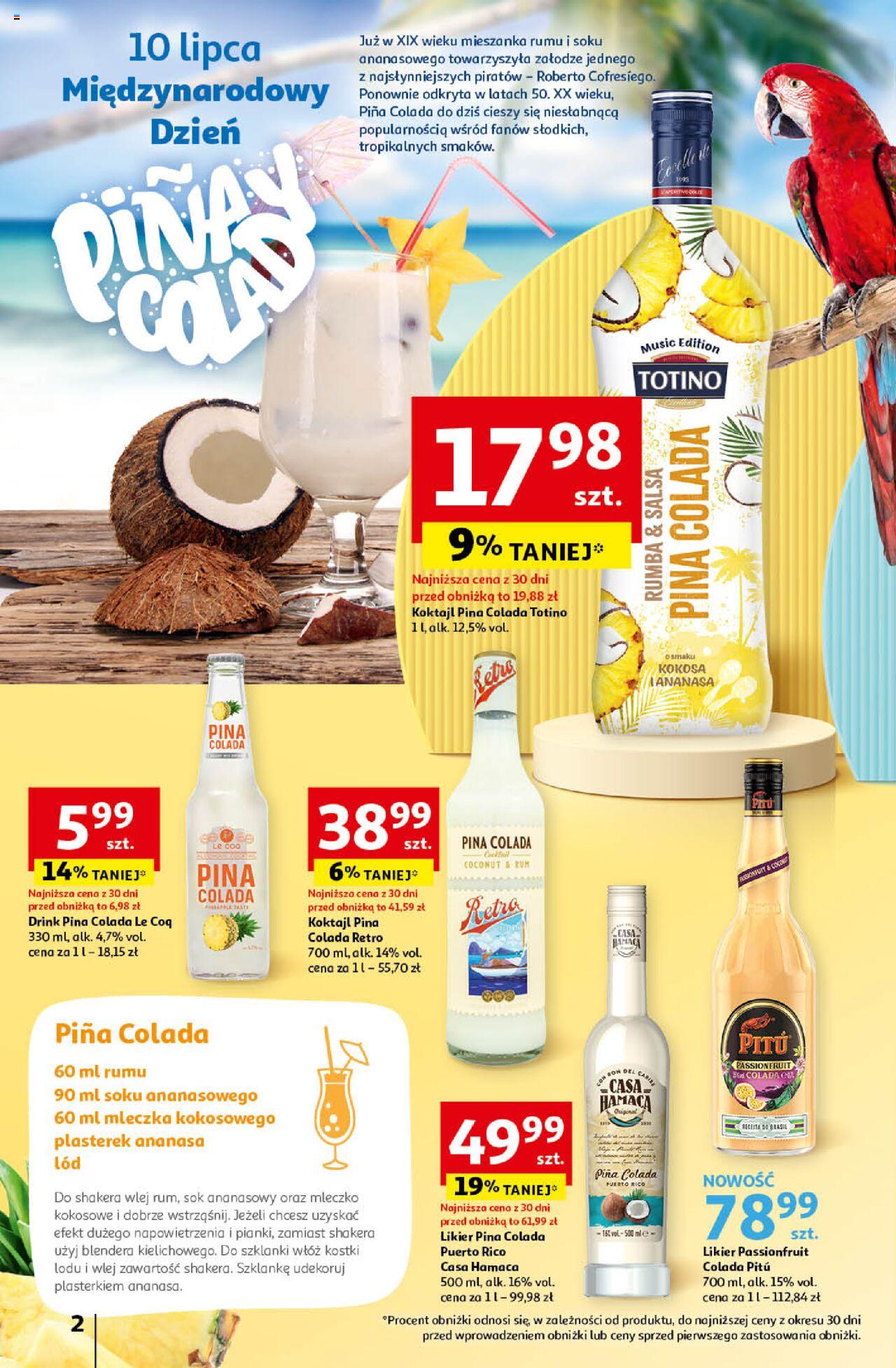 Auchan Smaki Lata Hipermarket Gazetka ważna od 04.07.2024 do 17.07.2024 strona 2
