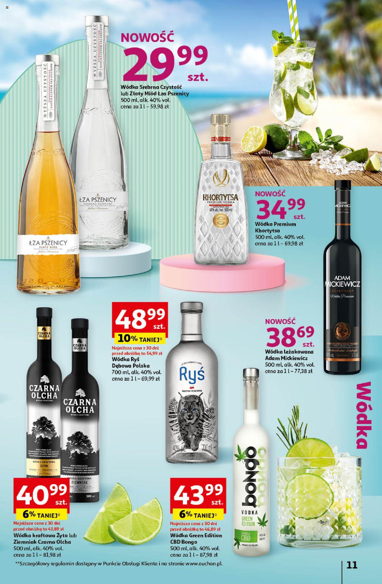 Auchan Smaki Lata Hipermarket Gazetka ważna od 04.07.2024 do 17.07.2024 strona 11
