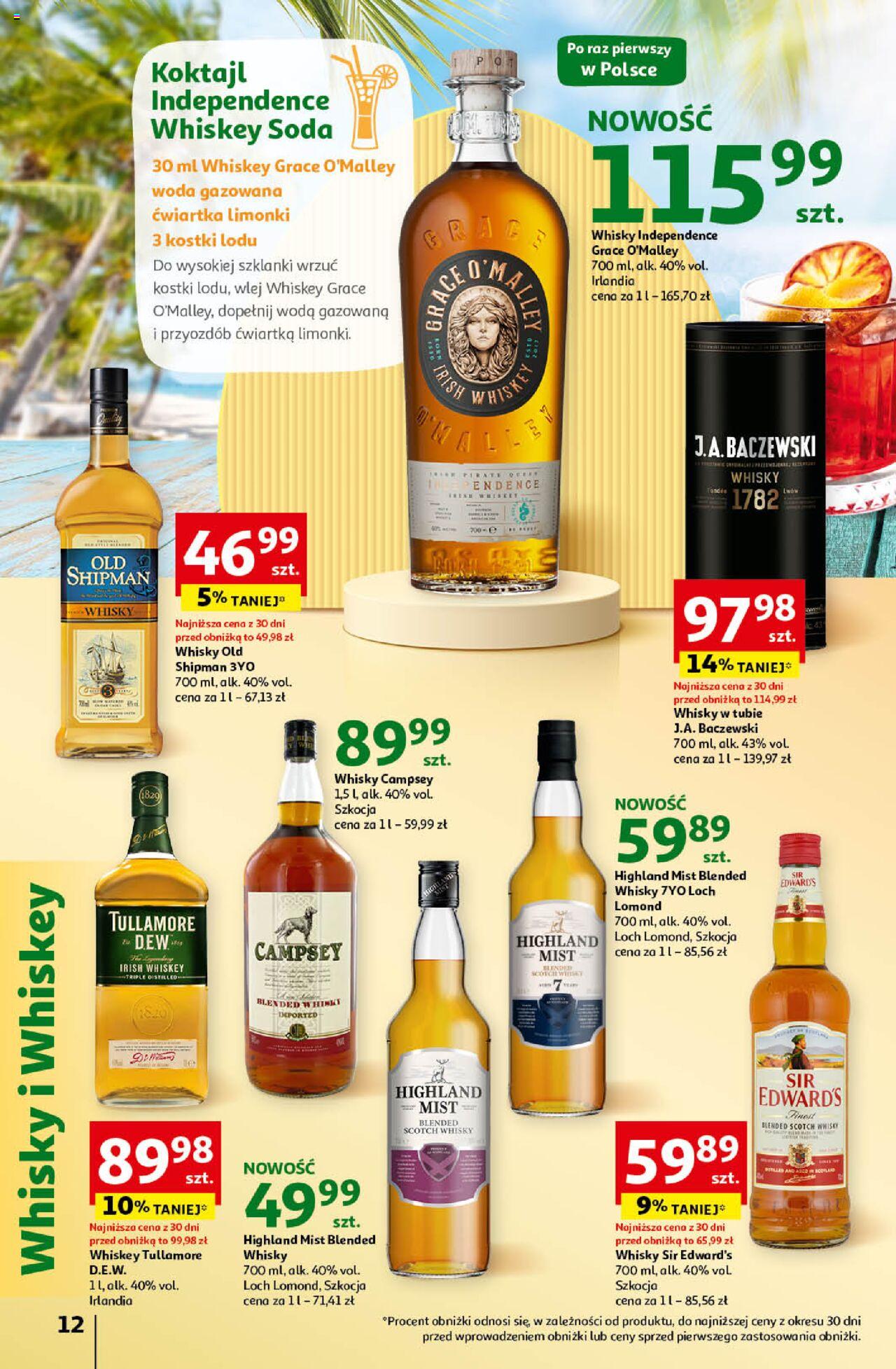 Auchan Smaki Lata Hipermarket Gazetka ważna od 04.07.2024 do 17.07.2024 strona 12