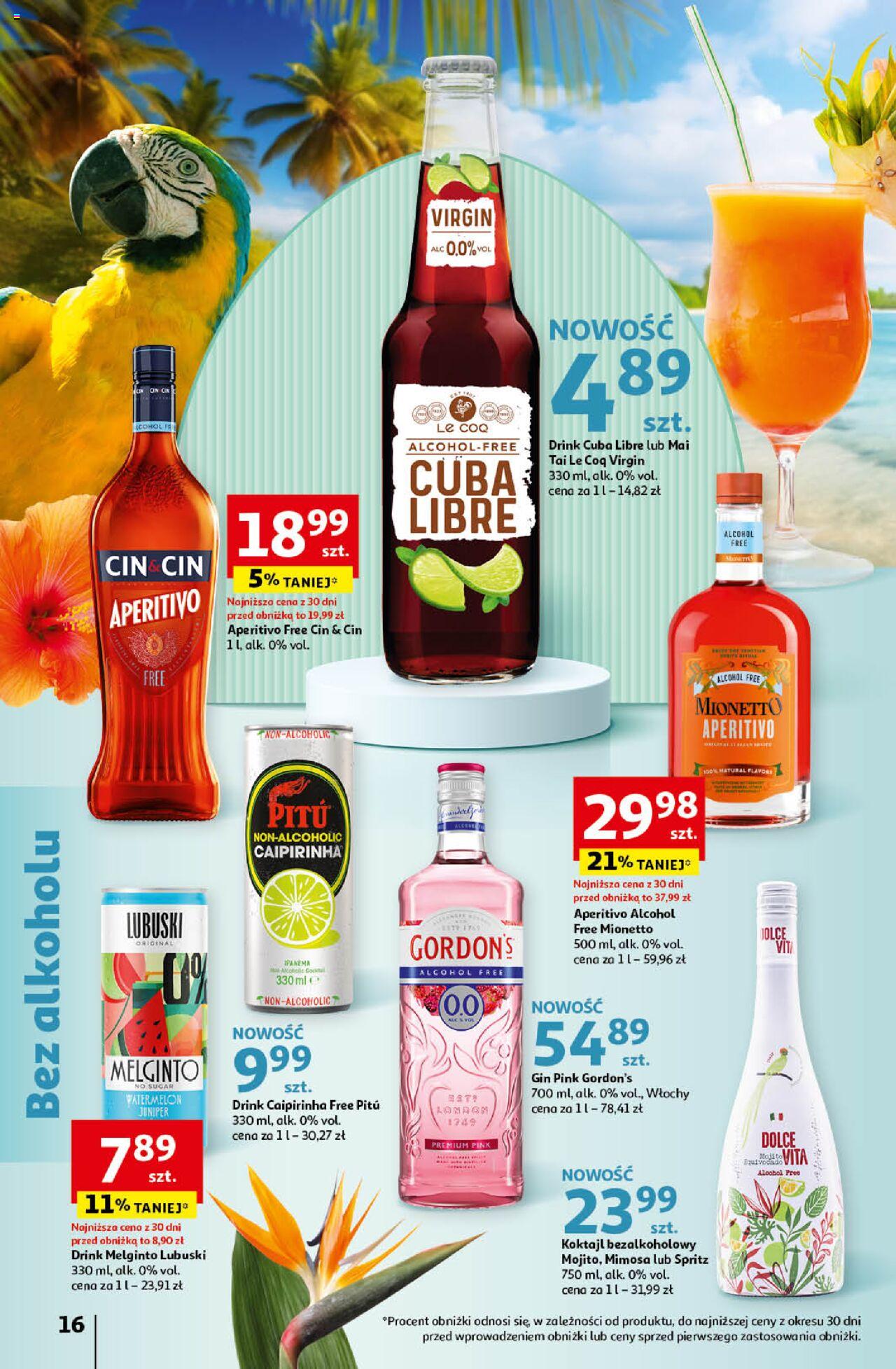 Auchan Smaki Lata Hipermarket Gazetka ważna od 04.07.2024 do 17.07.2024 strona 16