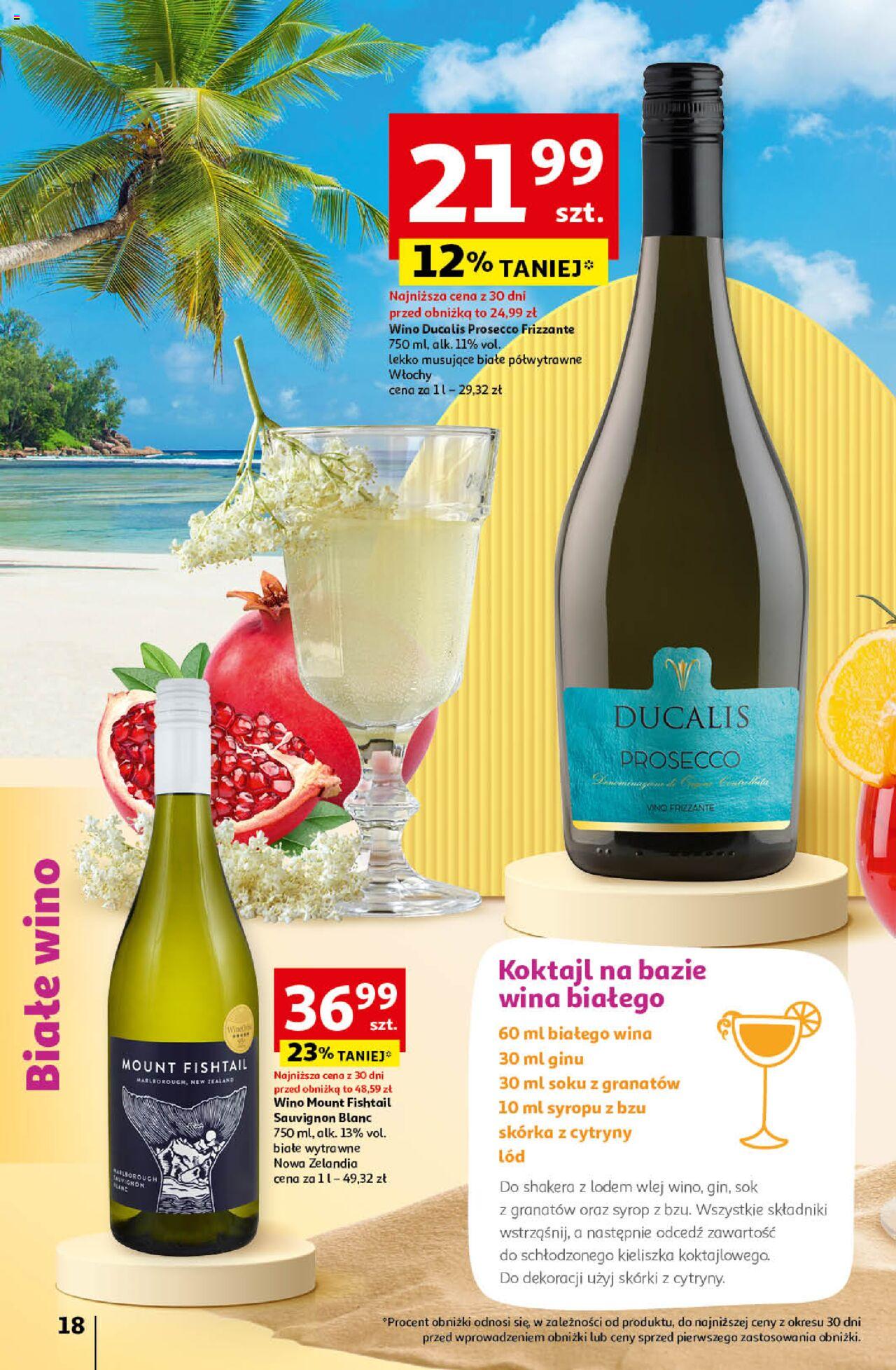 Auchan Smaki Lata Hipermarket Gazetka ważna od 04.07.2024 do 17.07.2024 strona 18