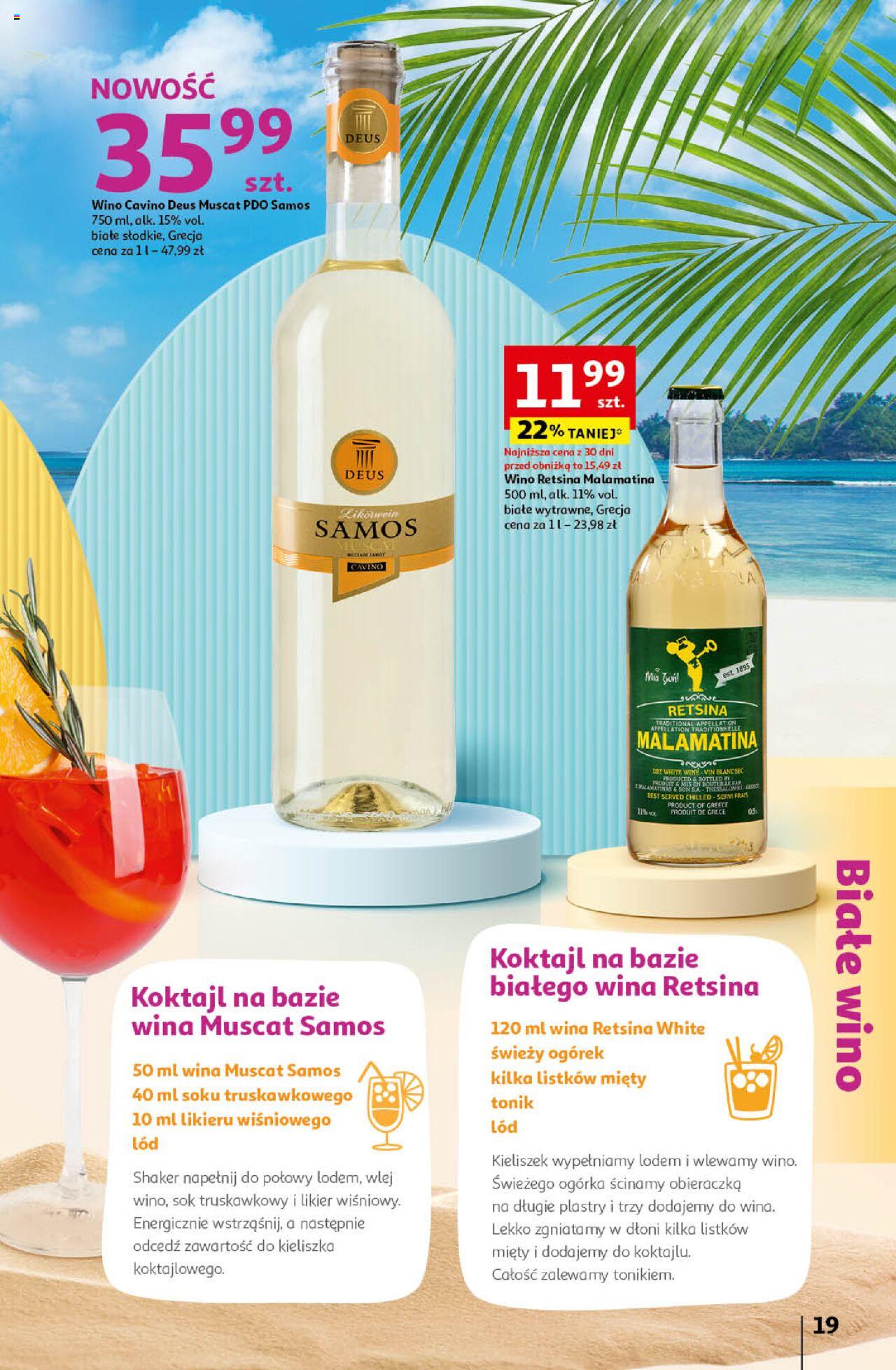 Auchan Smaki Lata Hipermarket Gazetka ważna od 04.07.2024 do 17.07.2024 strona 19