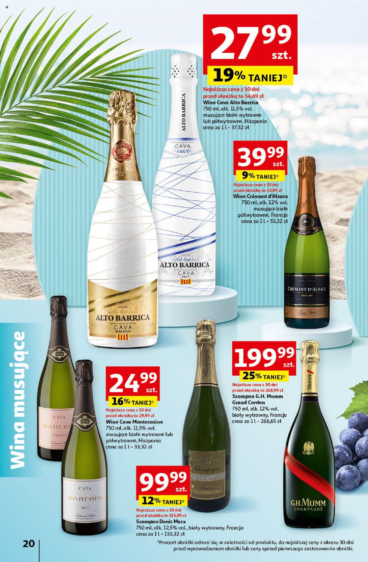 Auchan Smaki Lata Hipermarket Gazetka ważna od 04.07.2024 do 17.07.2024 strona 20