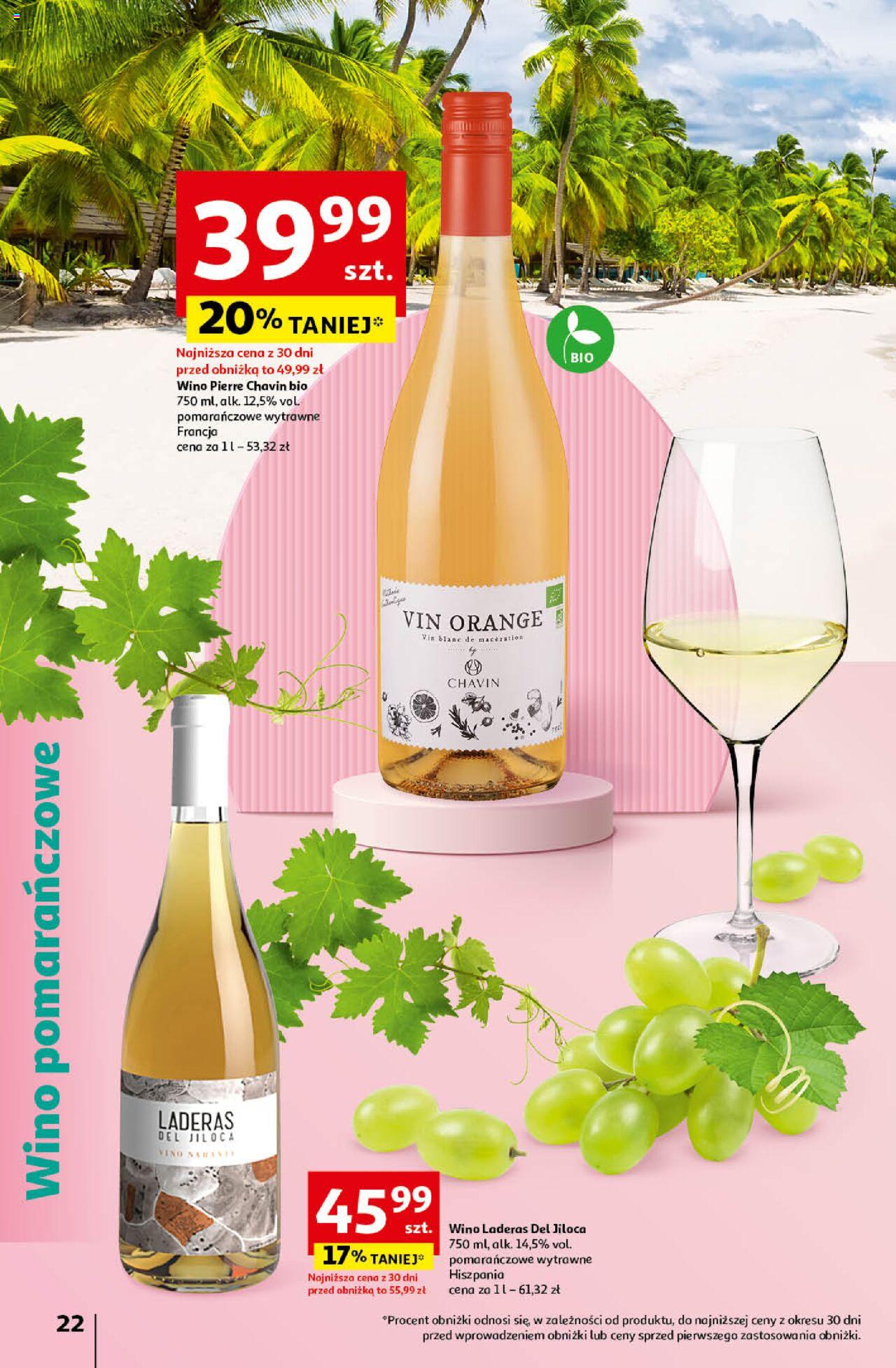 Auchan Smaki Lata Hipermarket Gazetka ważna od 04.07.2024 do 17.07.2024 strona 22