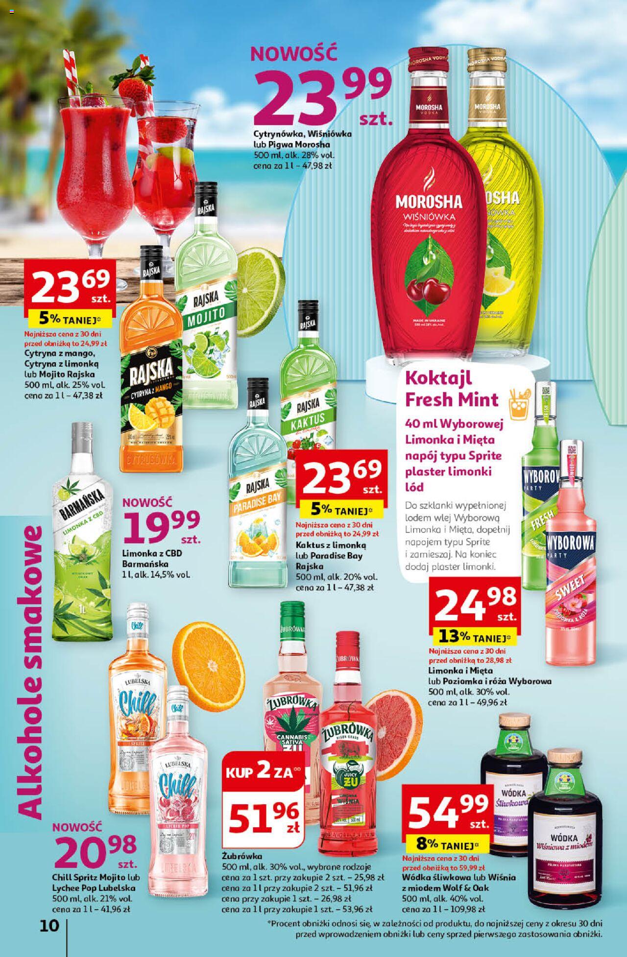 Auchan Smaki Lata Hipermarket Gazetka ważna od 04.07.2024 do 17.07.2024 strona 10