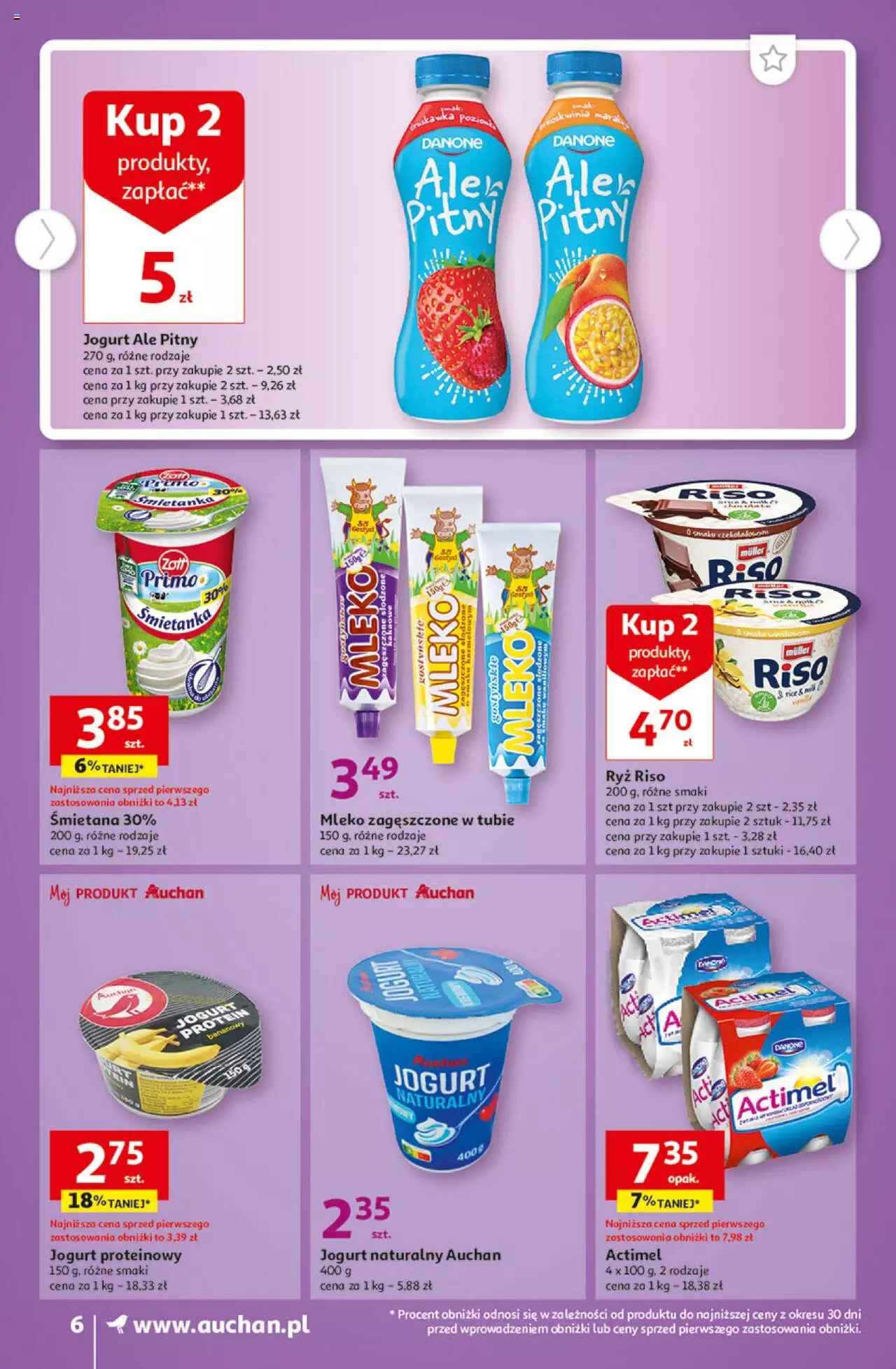 Auchan Supermarket Gazetka  od 03.08.2023 do 09.08.2023 strona 3