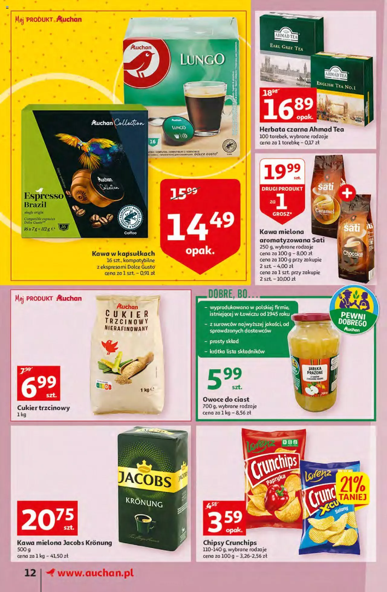 Auchan Supermarket gazetka ważna od 12.05.2022 do 18.05.2022 strona 12