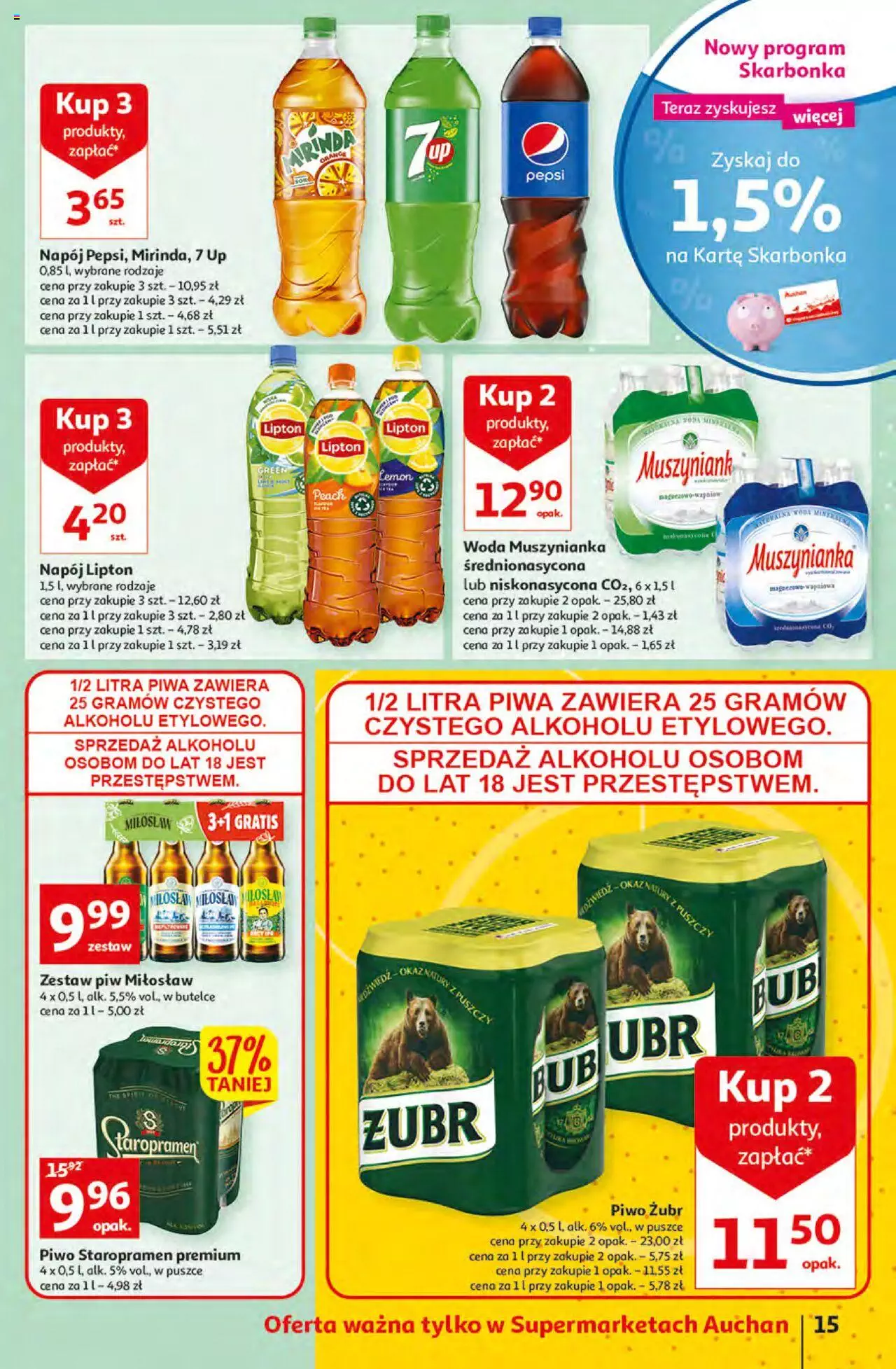 Auchan Supermarket gazetka ważna od 12.05.2022 do 18.05.2022 strona 15