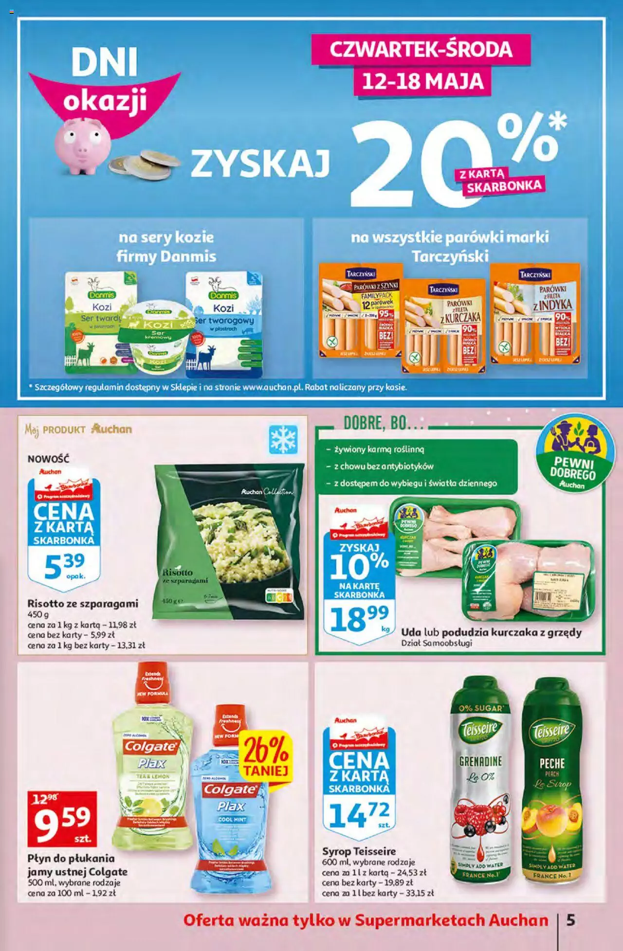 Auchan Supermarket gazetka ważna od 12.05.2022 do 18.05.2022 strona 5