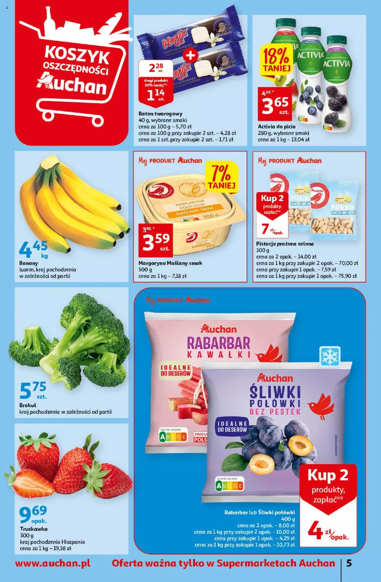 Auchan Supermarket Gazetka ważna od 16.03.2023 do 22.03.2023 strona 5