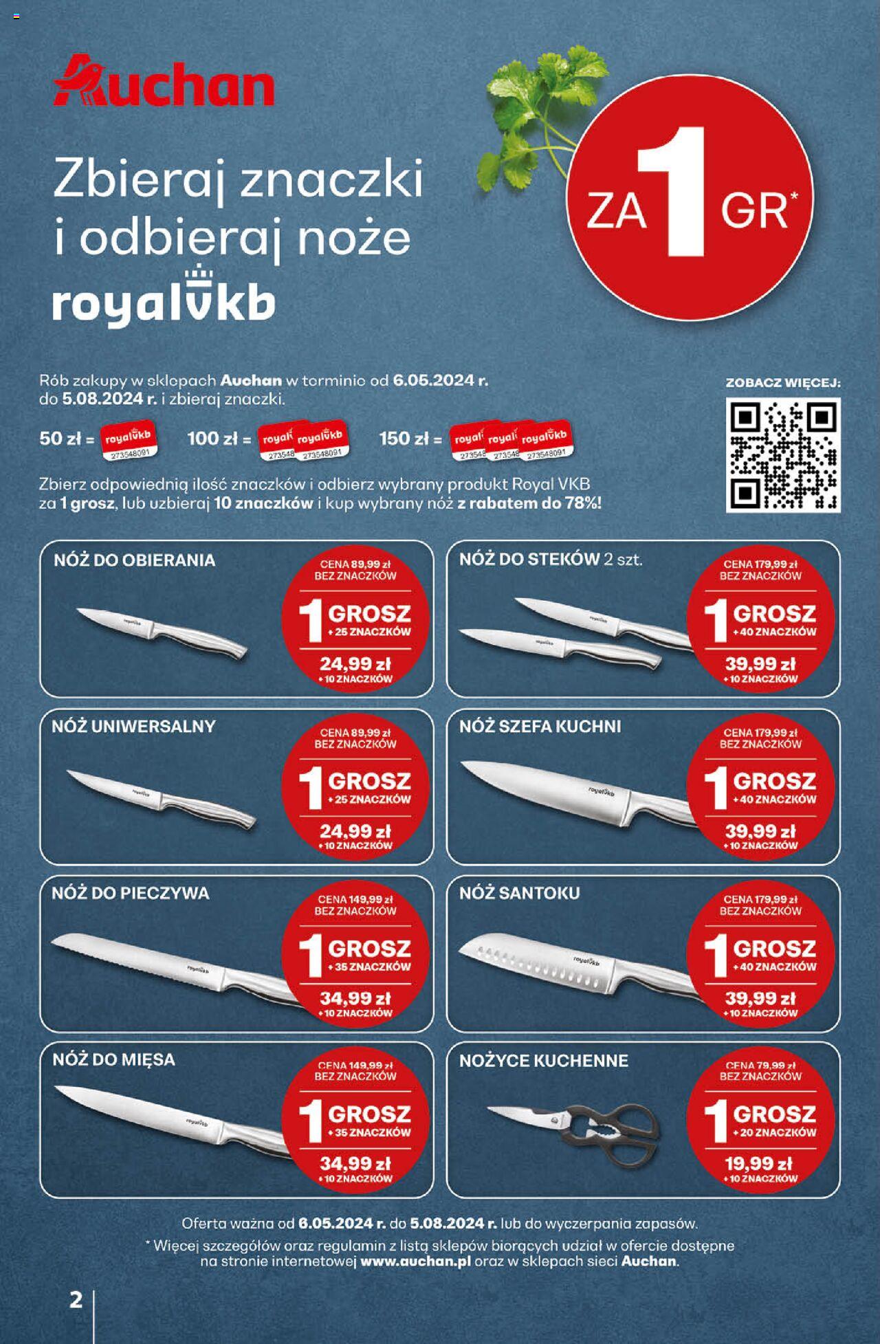Auchan Świętuj Dzień Matki i Dzień Dziecka Hipermarket Gazetka ważna od 23.05.2024 do 29.05.2024 strona 2
