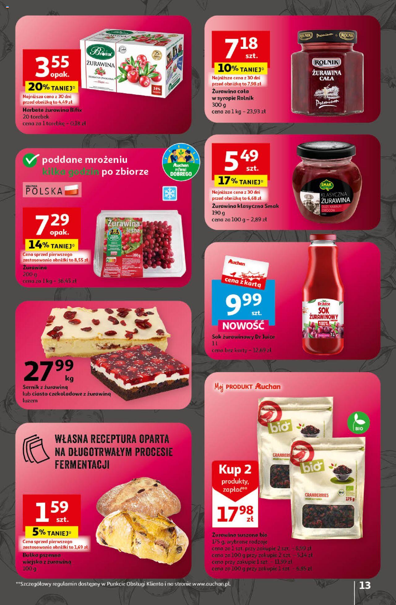 Auchan Świętuj Dzień Matki i Dzień Dziecka Hipermarket Gazetka ważna od 23.05.2024 do 29.05.2024 strona 13