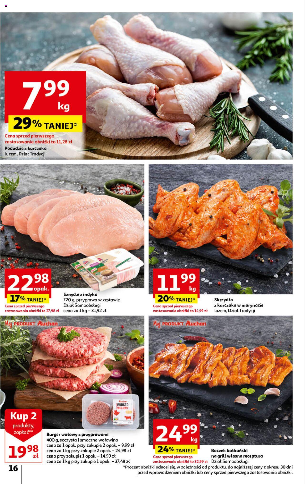 Auchan Świętuj Dzień Matki i Dzień Dziecka Hipermarket Gazetka ważna od 23.05.2024 do 29.05.2024 strona 16