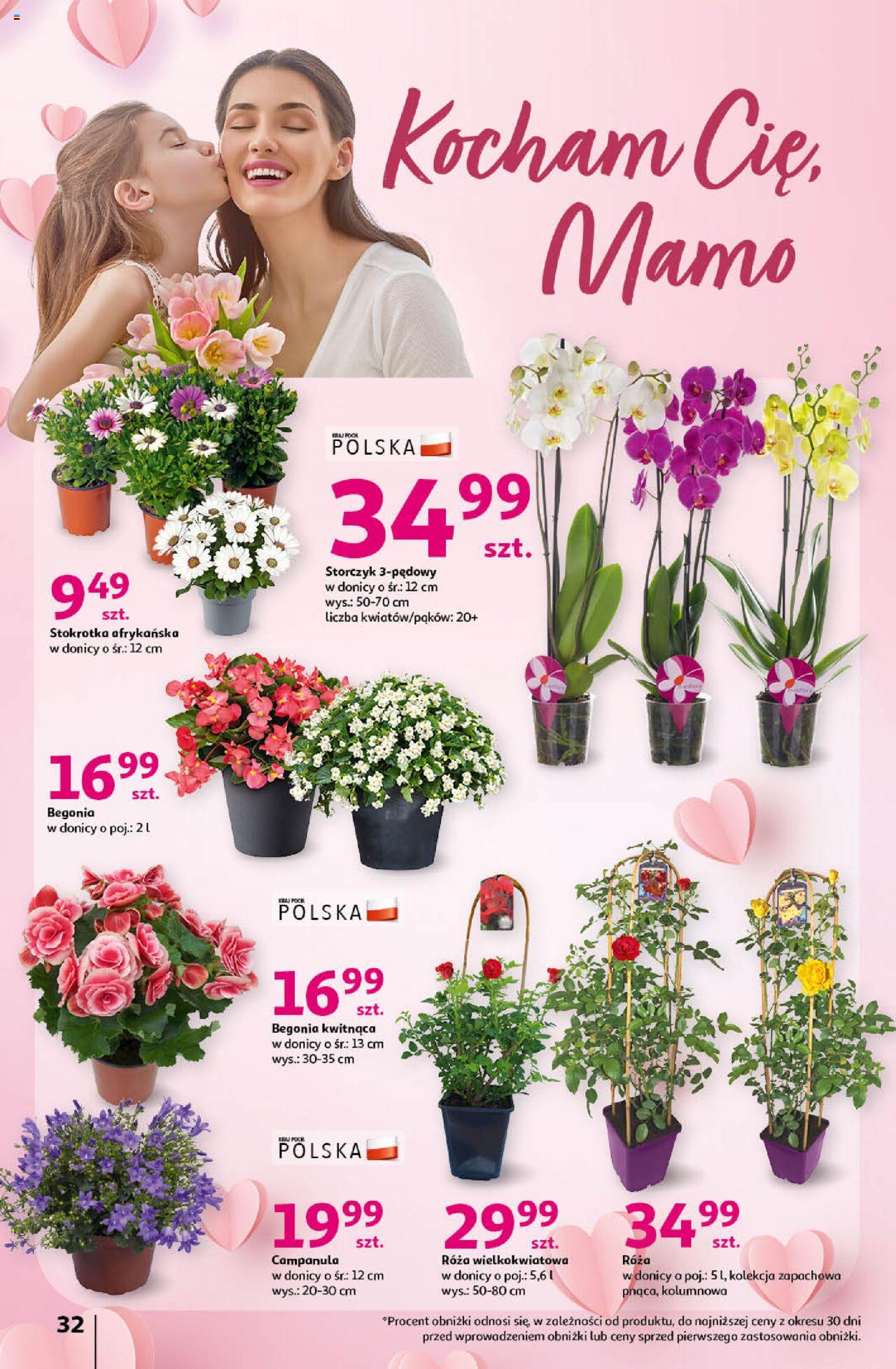 Auchan Świętuj Dzień Matki i Dzień Dziecka Hipermarket Gazetka ważna od 23.05.2024 do 29.05.2024 strona 32