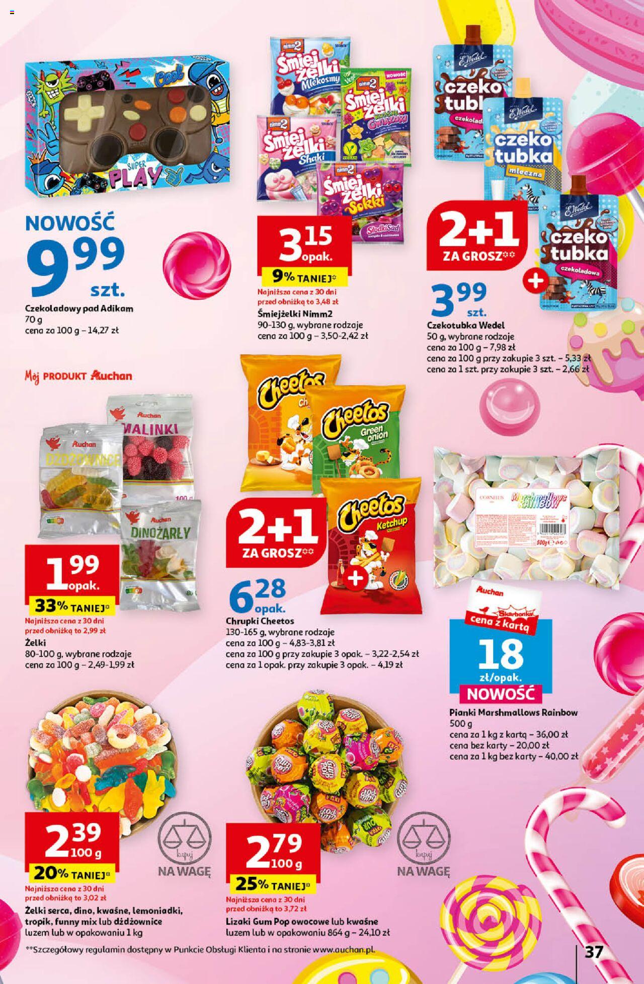 Auchan Świętuj Dzień Matki i Dzień Dziecka Hipermarket Gazetka ważna od 23.05.2024 do 29.05.2024 strona 37